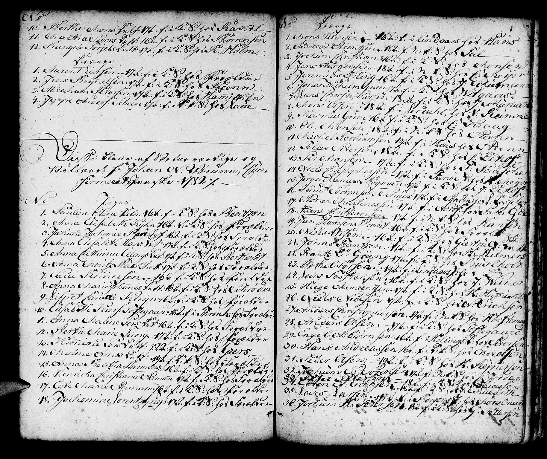 Korskirken sokneprestembete, SAB/A-76101/H/Haa/L0007: Parish register (official) no. A 7, 1736-1839, p. 81