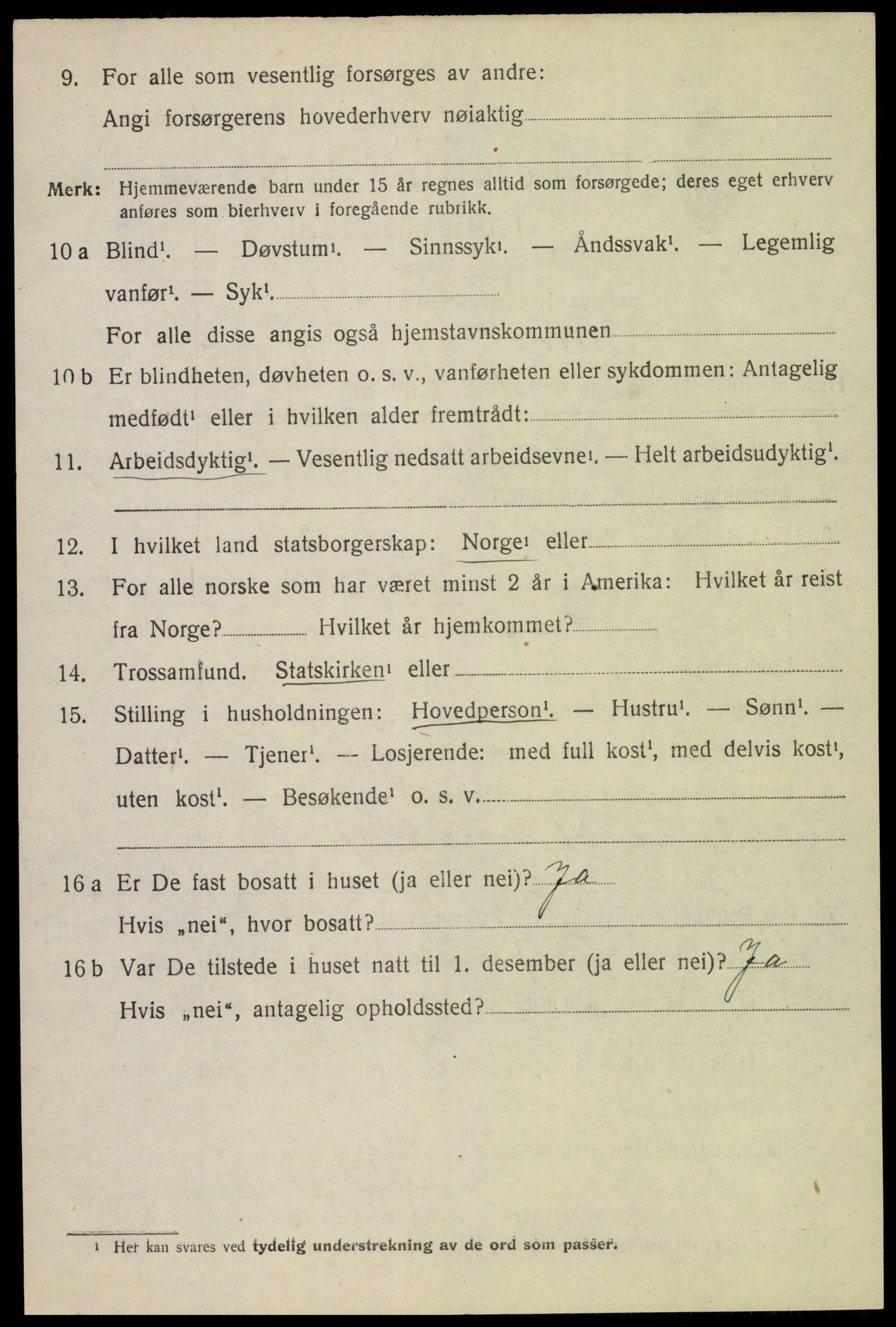 SAH, 1920 census for Romedal, 1920, p. 12938