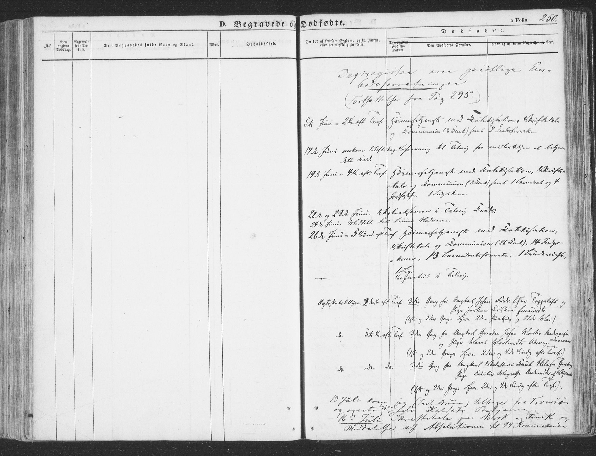 Talvik sokneprestkontor, SATØ/S-1337/H/Ha/L0010kirke: Parish register (official) no. 10, 1852-1864, p. 250