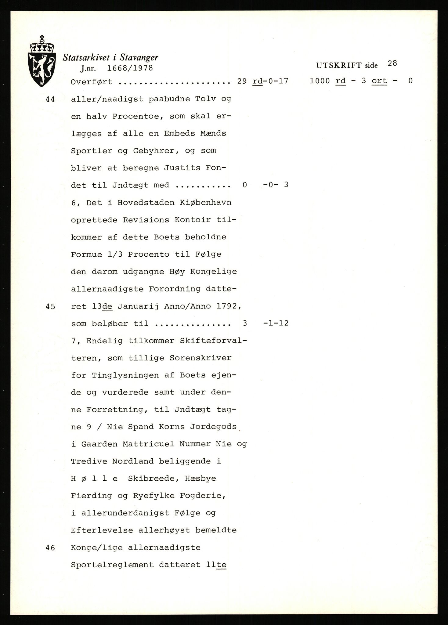 Statsarkivet i Stavanger, AV/SAST-A-101971/03/Y/Yj/L0063: Avskrifter sortert etter gårdsnavn: Nordbraud - Nordvik, 1750-1930, p. 279