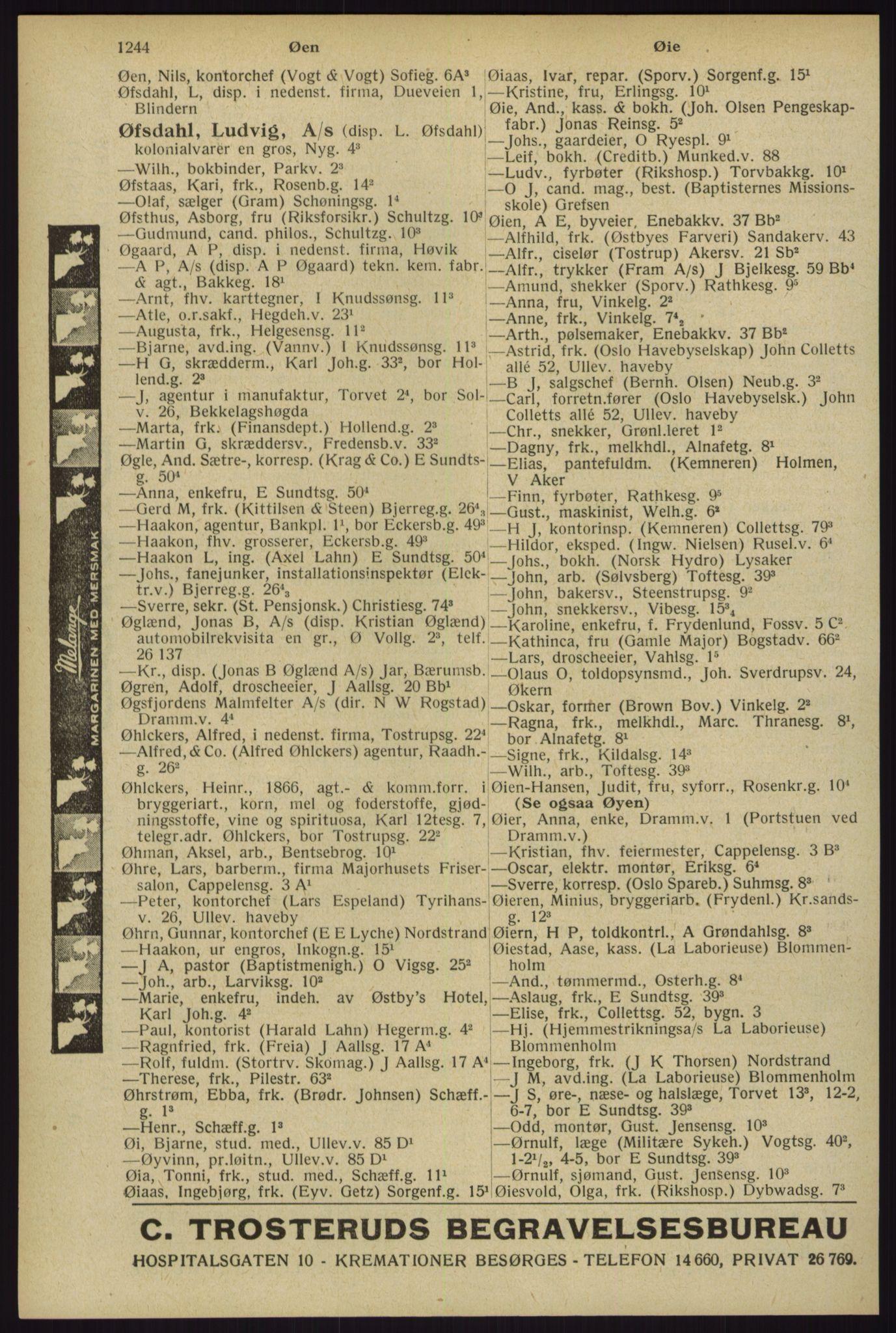 Kristiania/Oslo adressebok, PUBL/-, 1929, p. 1244