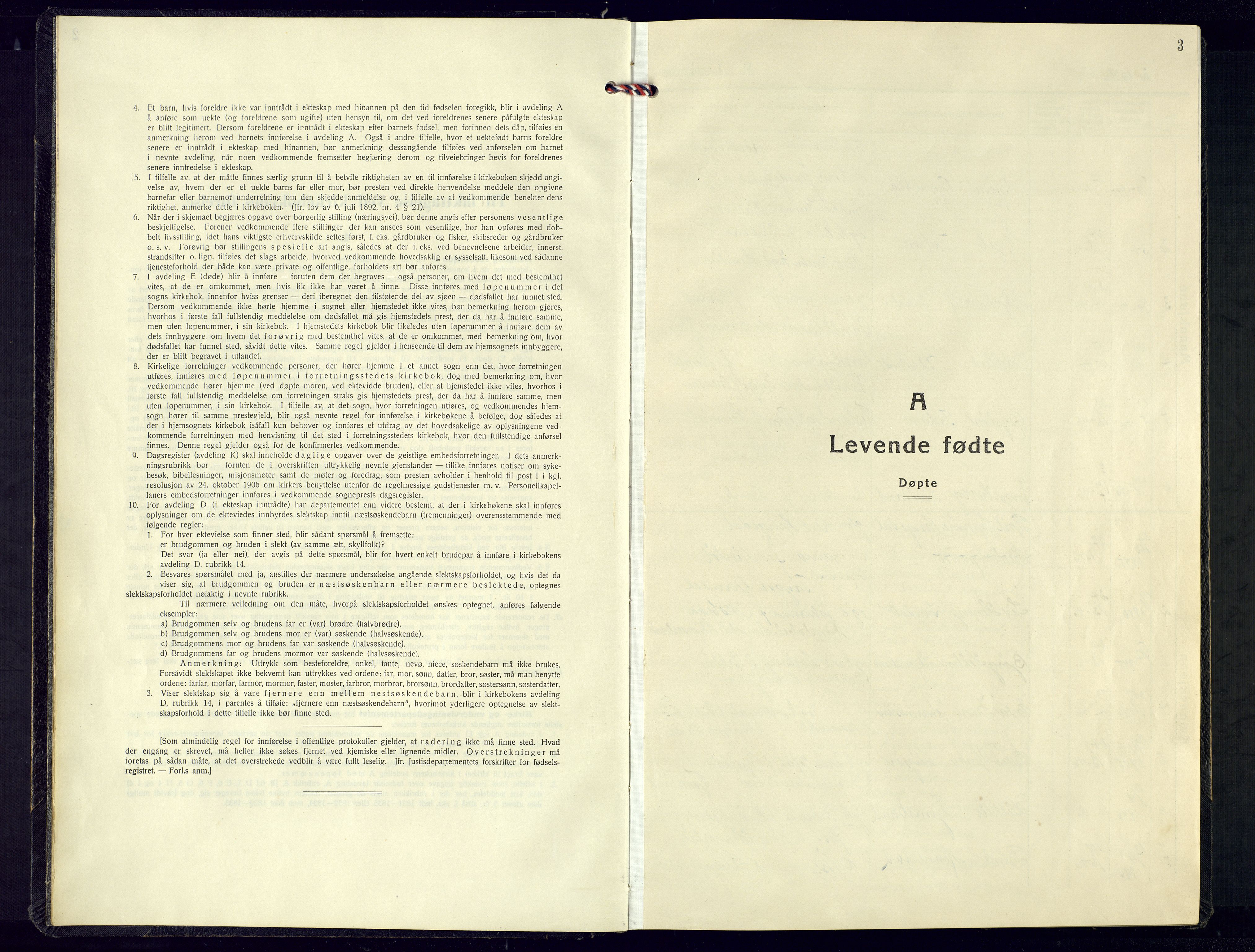 Holum sokneprestkontor, AV/SAK-1111-0022/F/Fb/Fbb/L0006: Parish register (copy) no. B-6, 1946-1975, p. 3