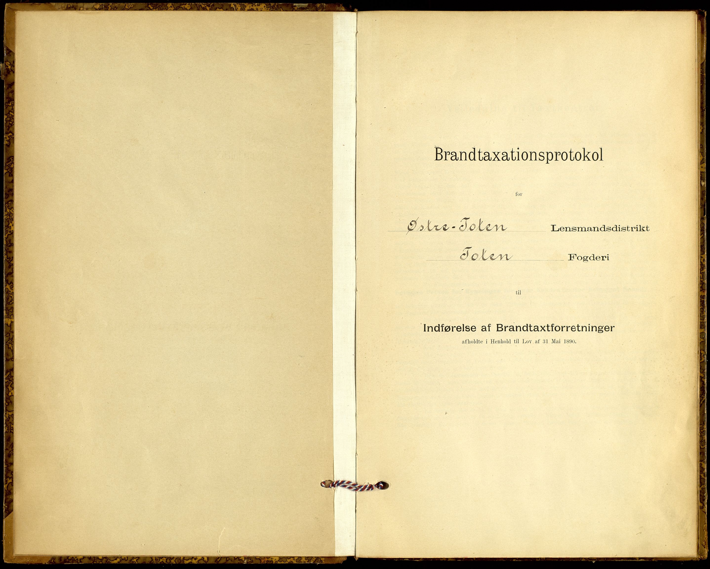 Norges Brannkasse, Østre Toten, SAH/NBRANT-046/F/L0002: Branntakstprotokoll, 1896-1905
