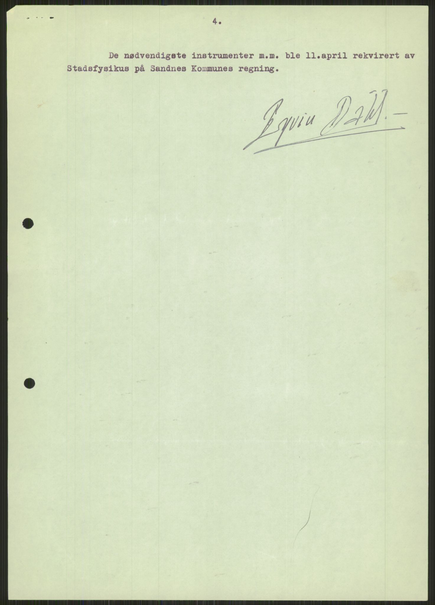 Forsvaret, Forsvarets krigshistoriske avdeling, AV/RA-RAFA-2017/Y/Ya/L0015: II-C-11-31 - Fylkesmenn.  Rapporter om krigsbegivenhetene 1940., 1940, p. 203