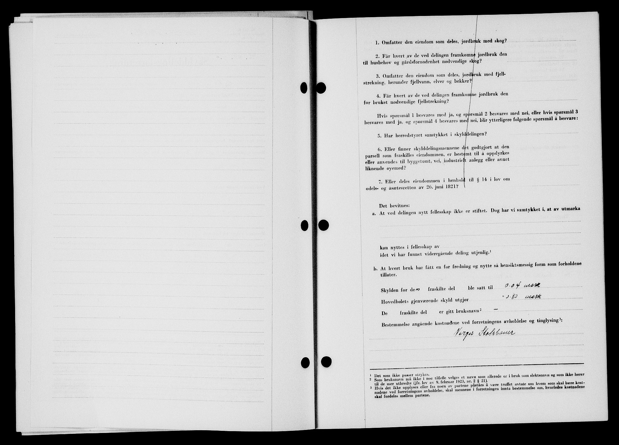 Flekkefjord sorenskriveri, AV/SAK-1221-0001/G/Gb/Gba/L0062: Mortgage book no. A-10, 1947-1947, Diary no: : 598/1947