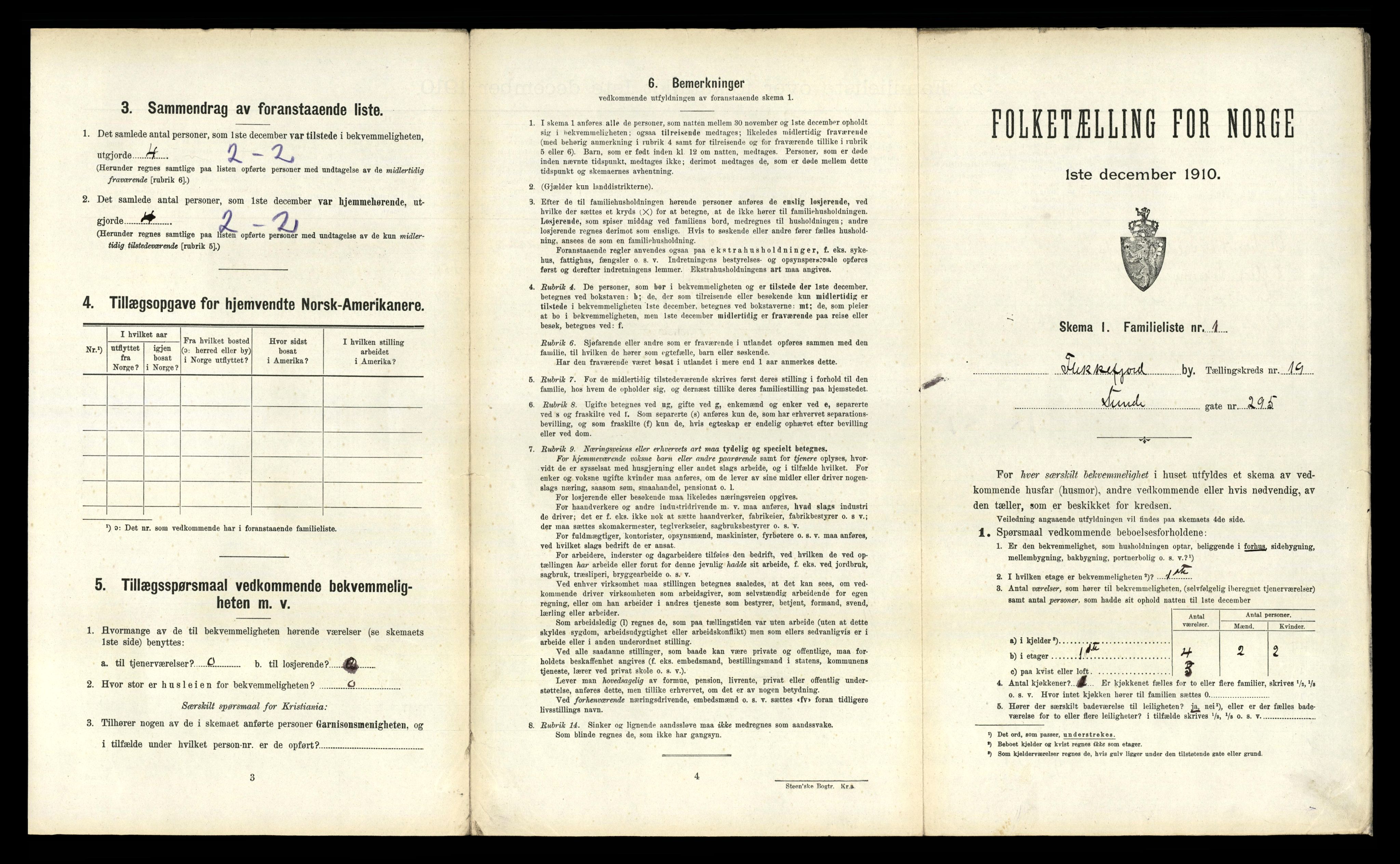 RA, 1910 census for Flekkefjord, 1910, p. 1580