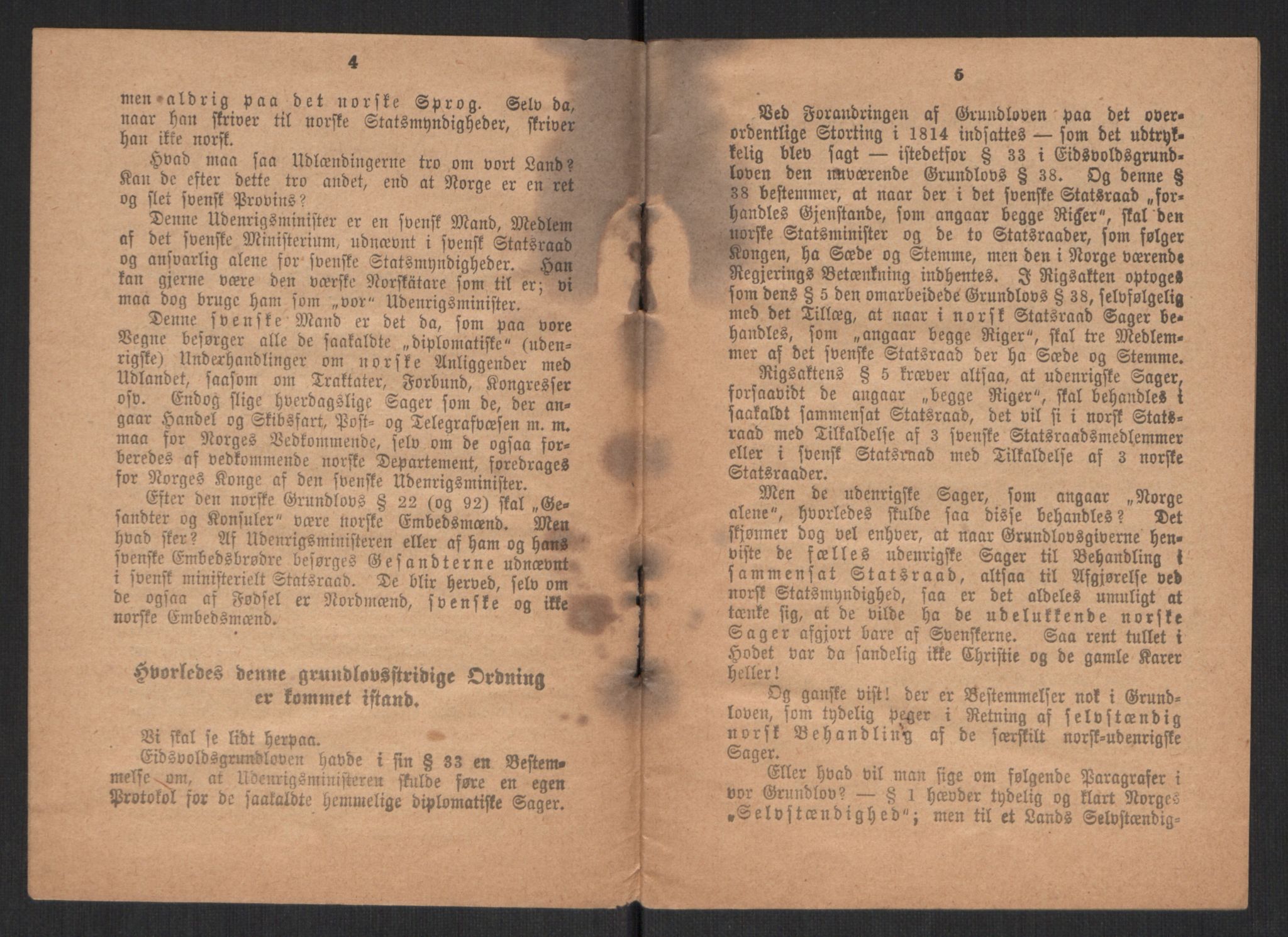 Venstres Hovedorganisasjon, AV/RA-PA-0876/X/L0001: De eldste skrifter, 1860-1936, p. 716