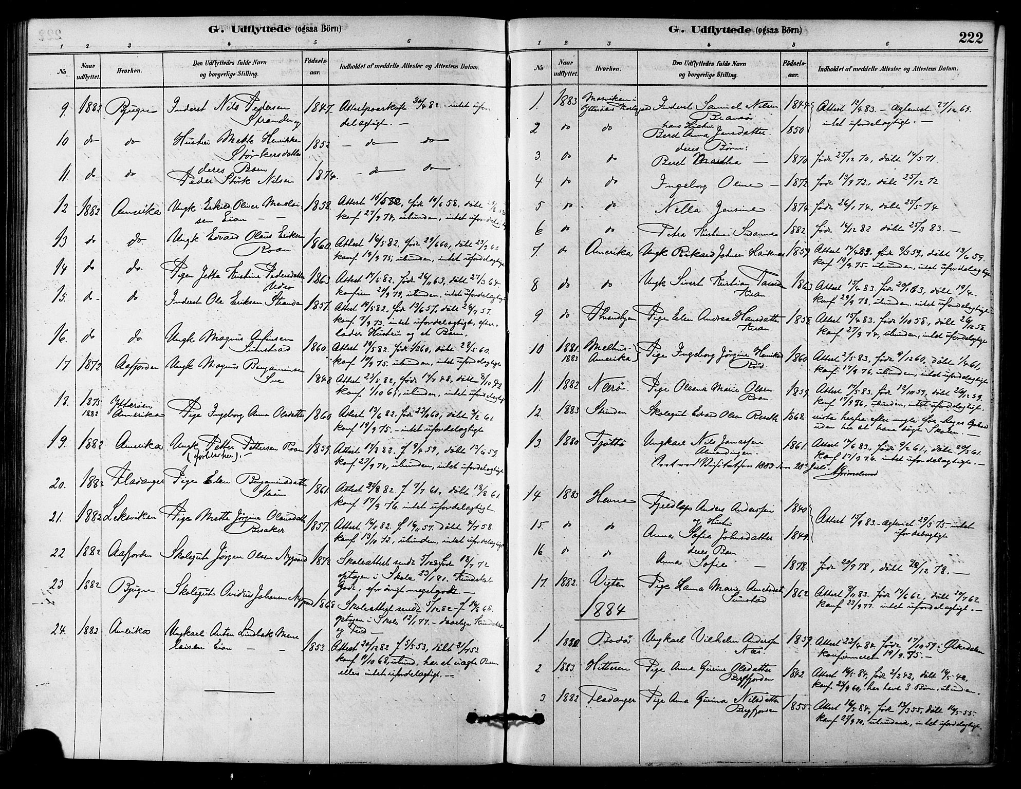 Ministerialprotokoller, klokkerbøker og fødselsregistre - Sør-Trøndelag, AV/SAT-A-1456/657/L0707: Parish register (official) no. 657A08, 1879-1893, p. 222