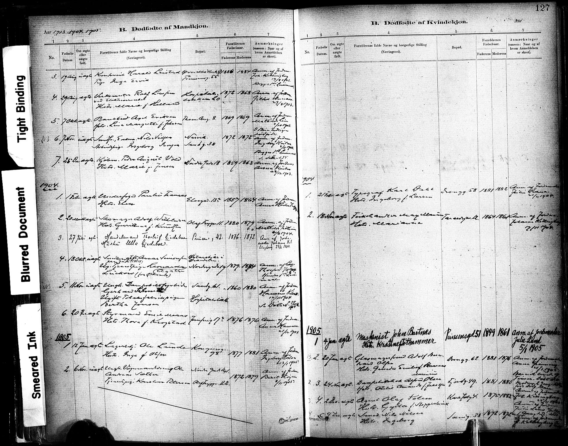 Ministerialprotokoller, klokkerbøker og fødselsregistre - Sør-Trøndelag, SAT/A-1456/602/L0119: Parish register (official) no. 602A17, 1880-1901, p. 127