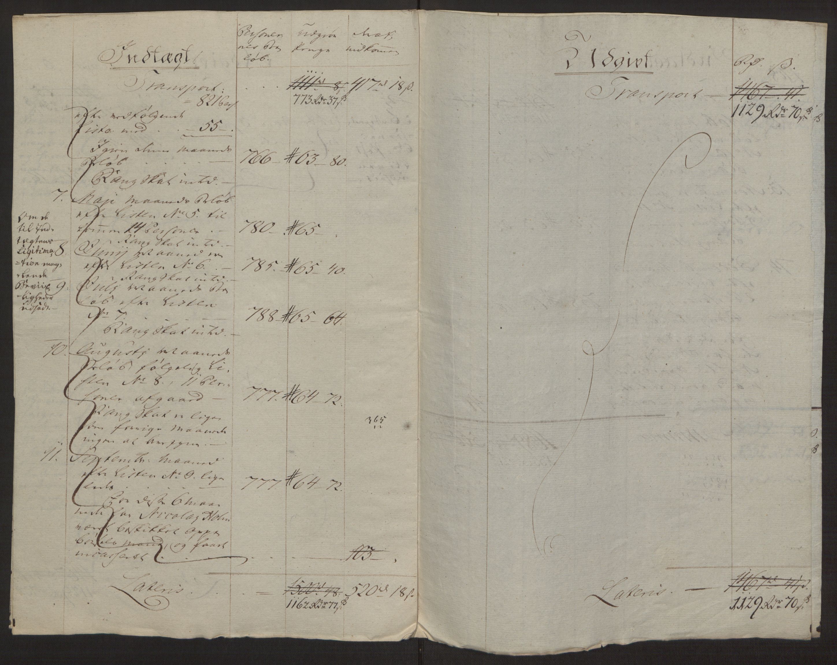 Rentekammeret inntil 1814, Reviderte regnskaper, Byregnskaper, AV/RA-EA-4066/R/Rh/L0162/0001: [H4] Kontribusjonsregnskap / Ekstraskatt, Tønsberg, 1762-1772, p. 339