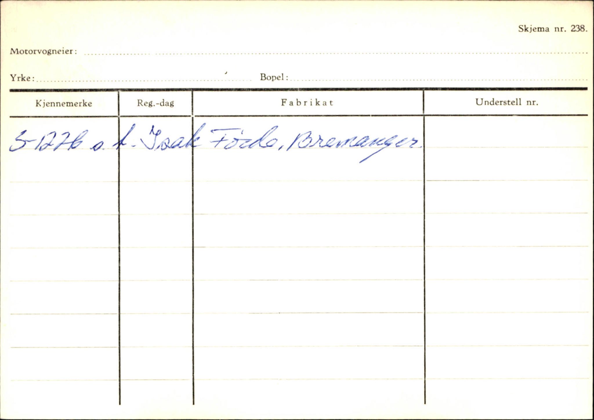 Statens vegvesen, Sogn og Fjordane vegkontor, AV/SAB-A-5301/4/F/L0133: Eigarregister Bremanger A-Å. Gaular A-H, 1945-1975, p. 440