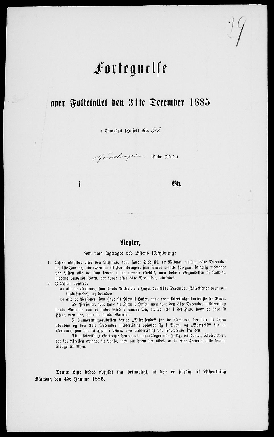 RA, 1885 census for 0301 Kristiania, 1885, p. 6787