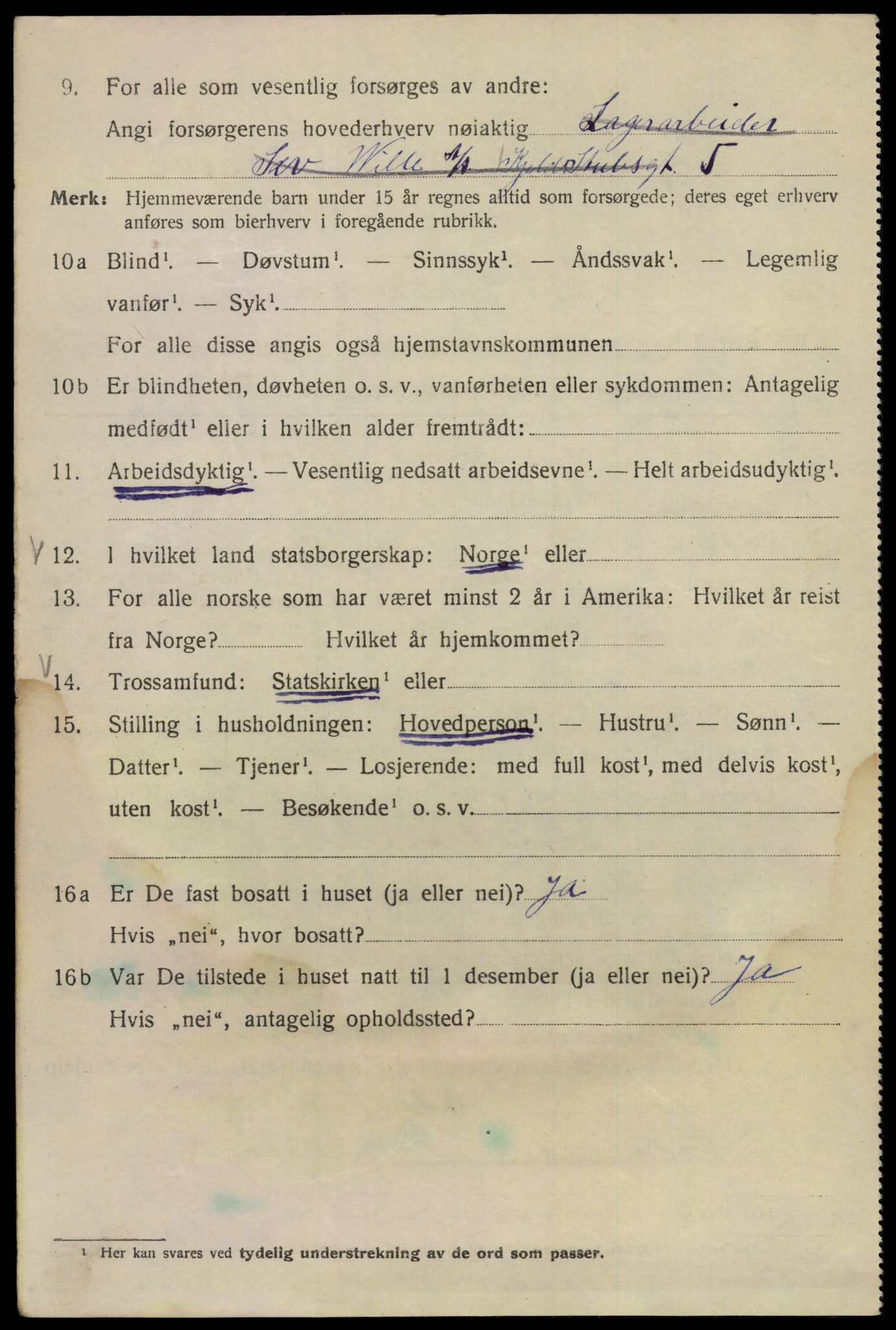 SAO, 1920 census for Kristiania, 1920, p. 366228