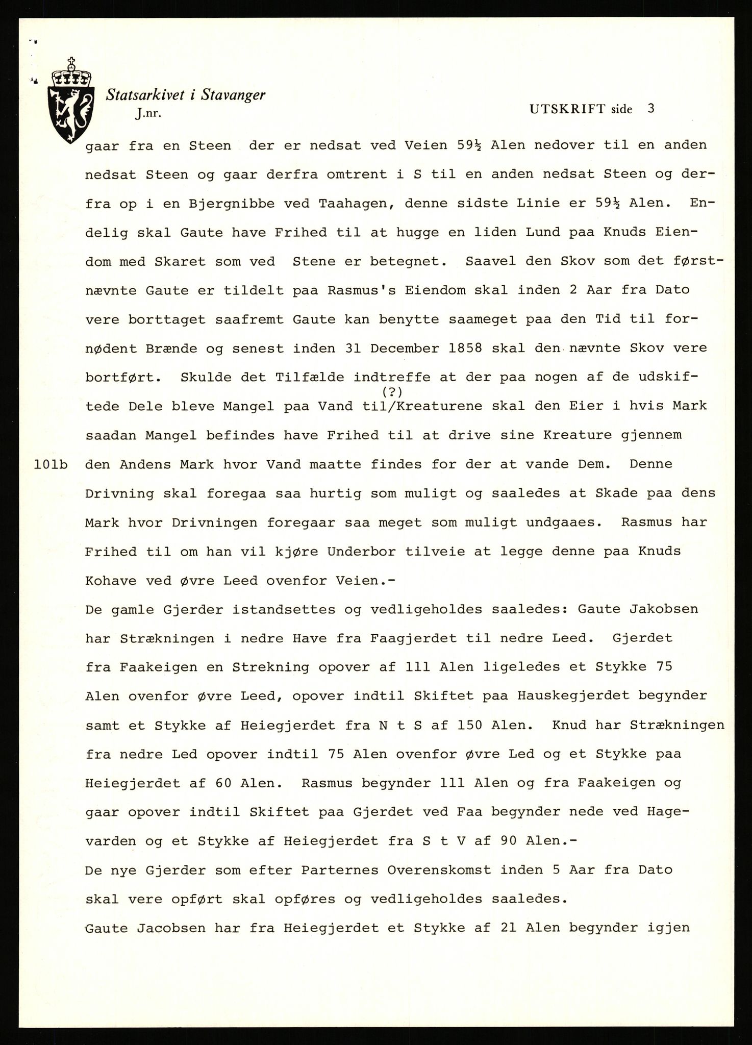 Statsarkivet i Stavanger, AV/SAST-A-101971/03/Y/Yj/L0028: Avskrifter sortert etter gårdsnavn: Gudla - Haga i Håland, 1750-1930, p. 515