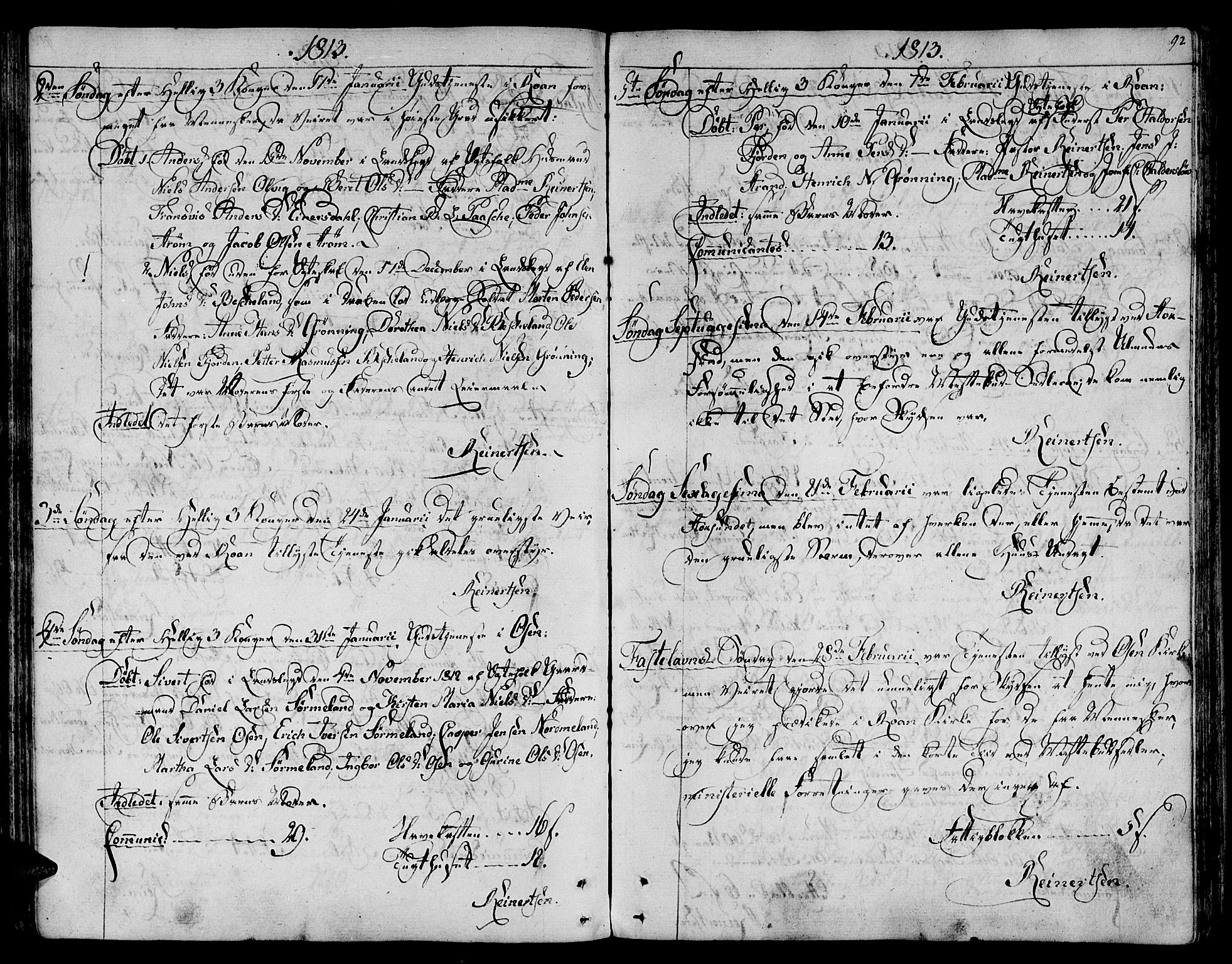Ministerialprotokoller, klokkerbøker og fødselsregistre - Sør-Trøndelag, SAT/A-1456/657/L0701: Parish register (official) no. 657A02, 1802-1831, p. 92
