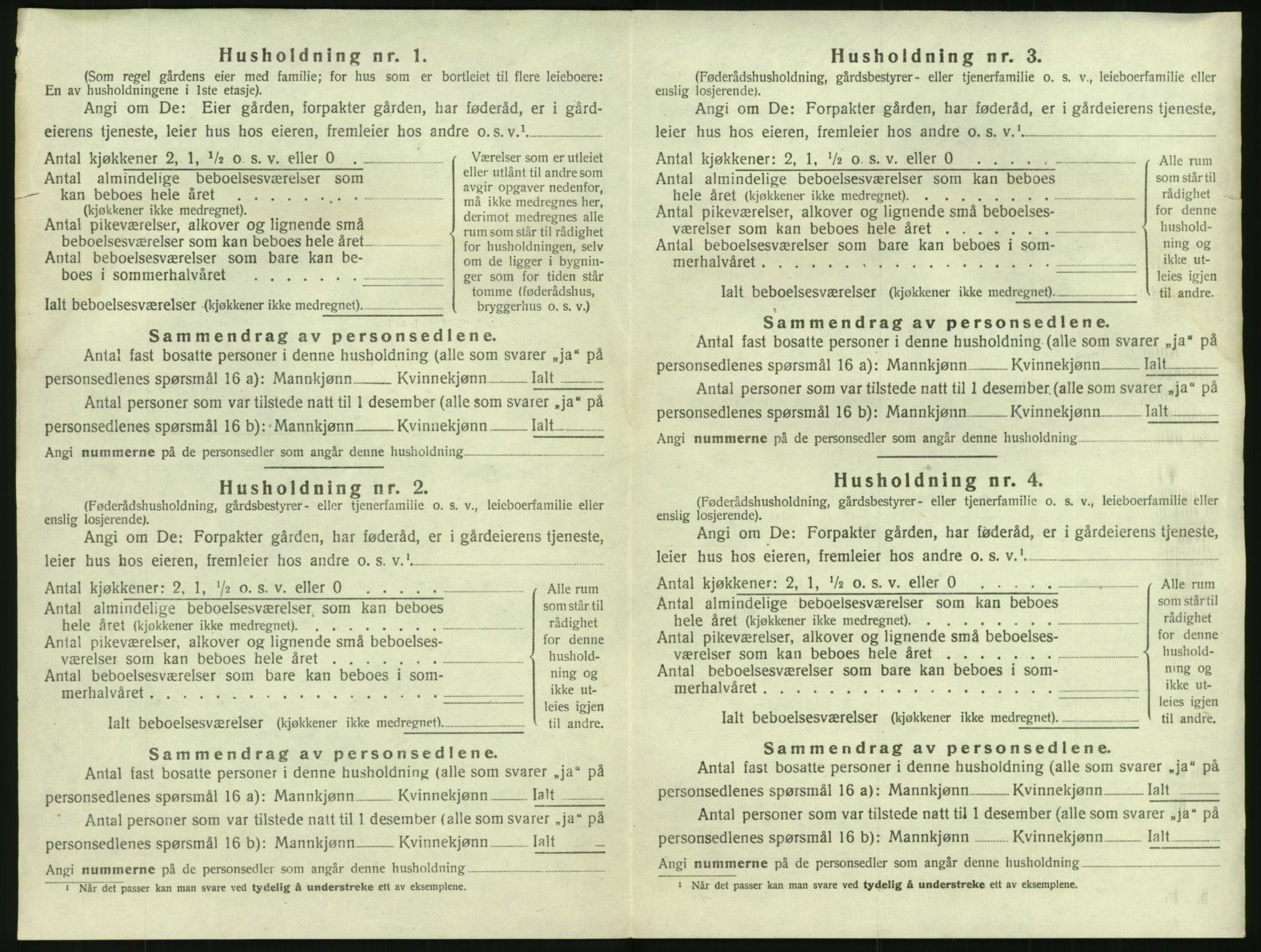 SAKO, 1920 census for Gransherad, 1920, p. 533