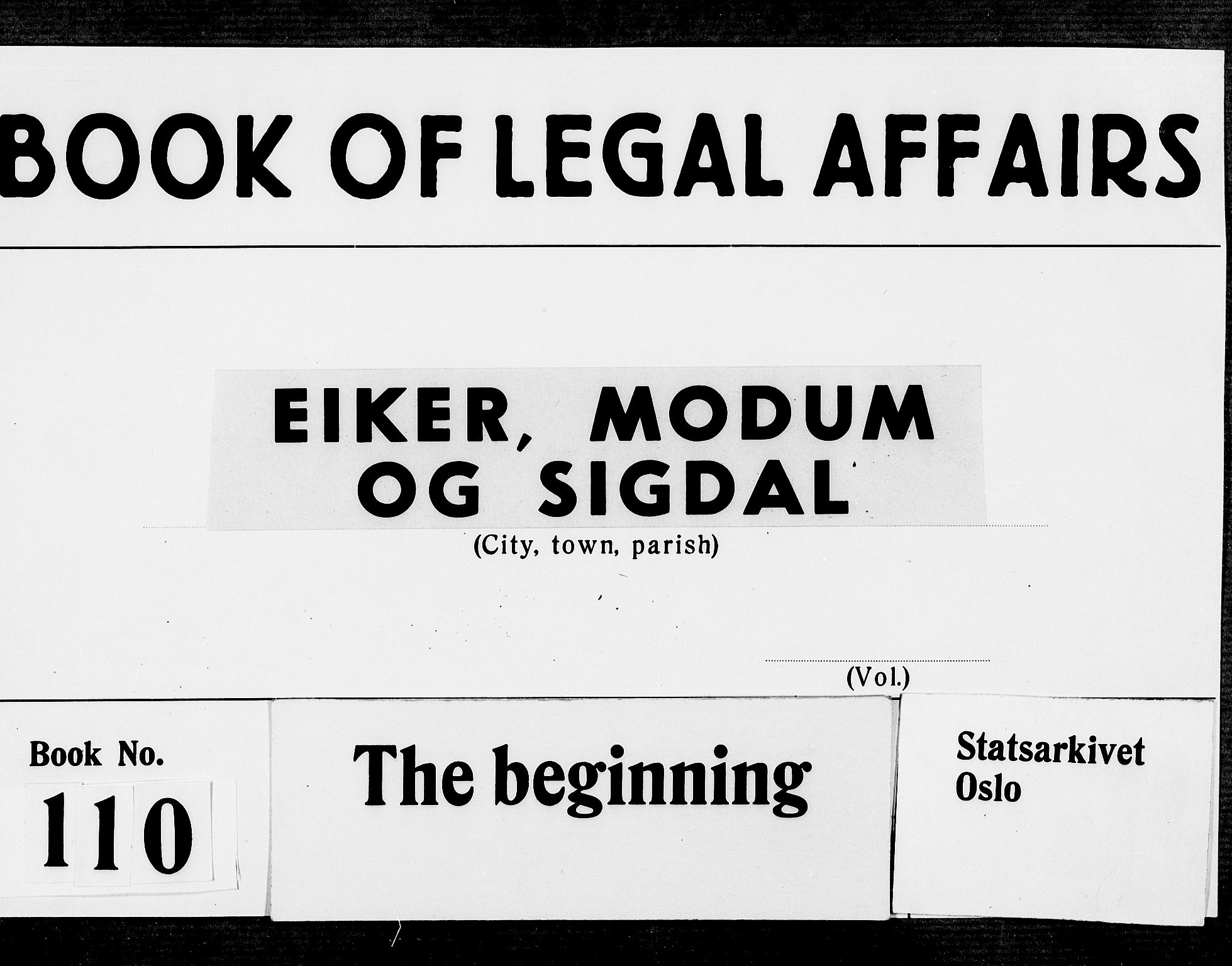 Eiker, Modum og Sigdal sorenskriveri, SAKO/A-123/F/Fa/Faa/L0050: Tingbok, 1685