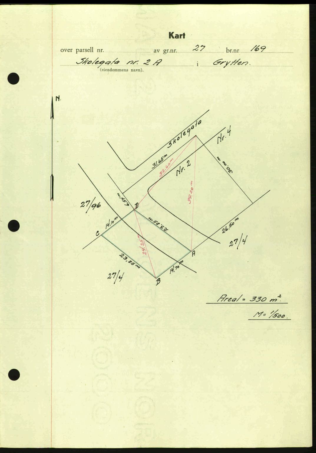 Romsdal sorenskriveri, AV/SAT-A-4149/1/2/2C: Mortgage book no. A15, 1943-1944, Diary no: : 1839/1943