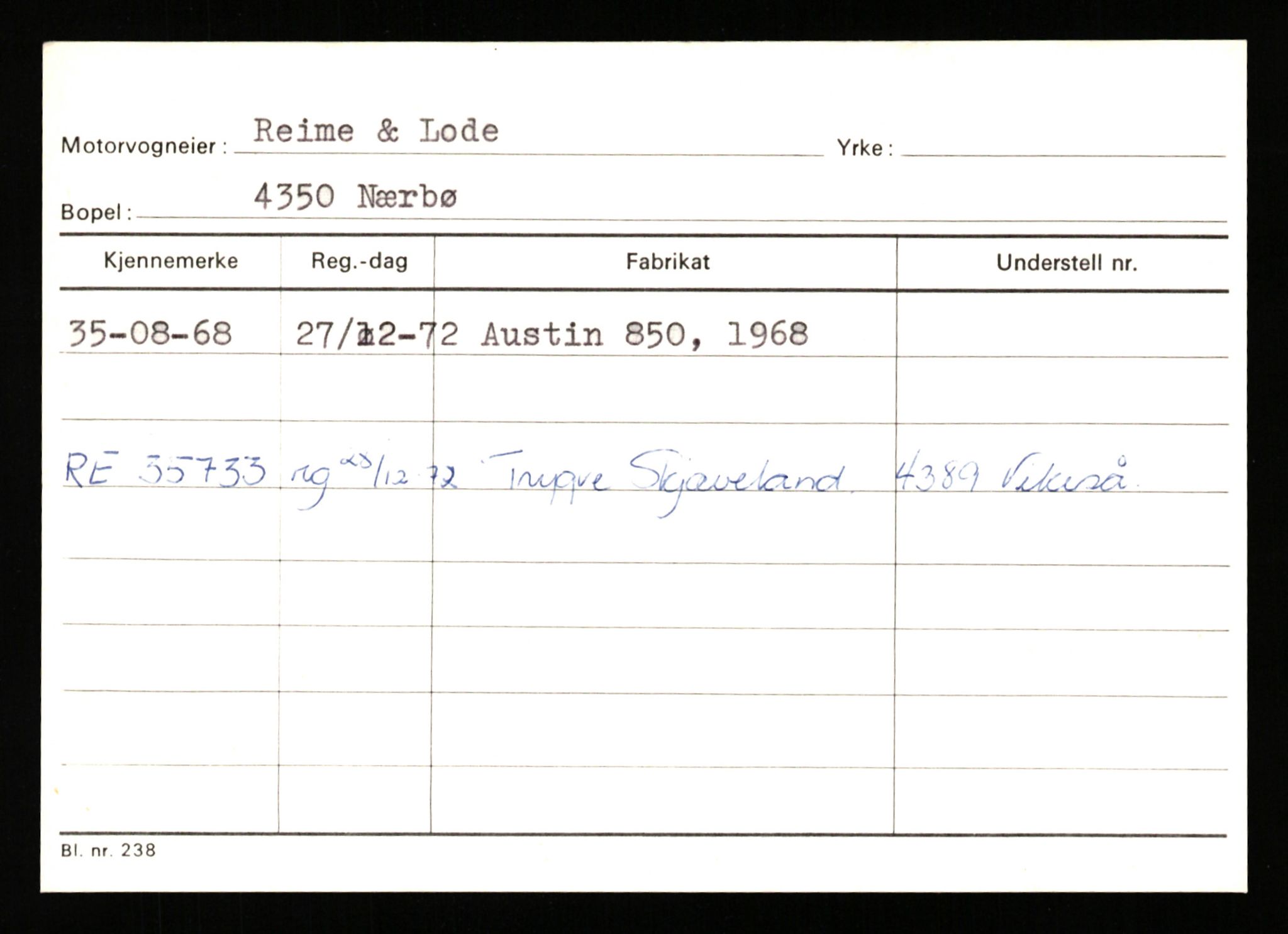 Stavanger trafikkstasjon, AV/SAST-A-101942/0/G/L0011: Registreringsnummer: 240000 - 363477, 1930-1971, p. 2997