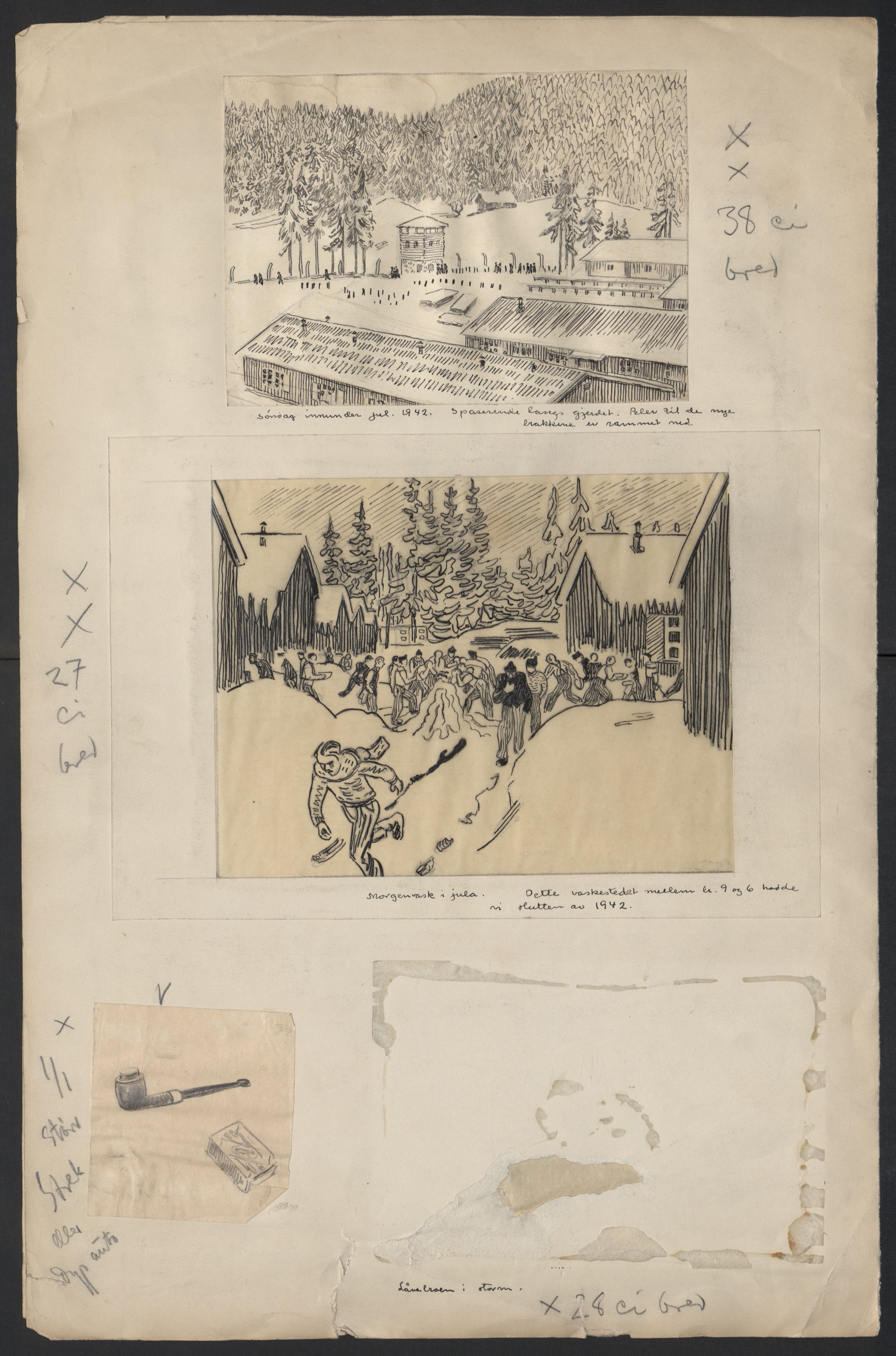 Grøgaard, Joachim, AV/RA-PA-1773/F/L0004: Tegninger og tekster, 1942-1945, p. 34