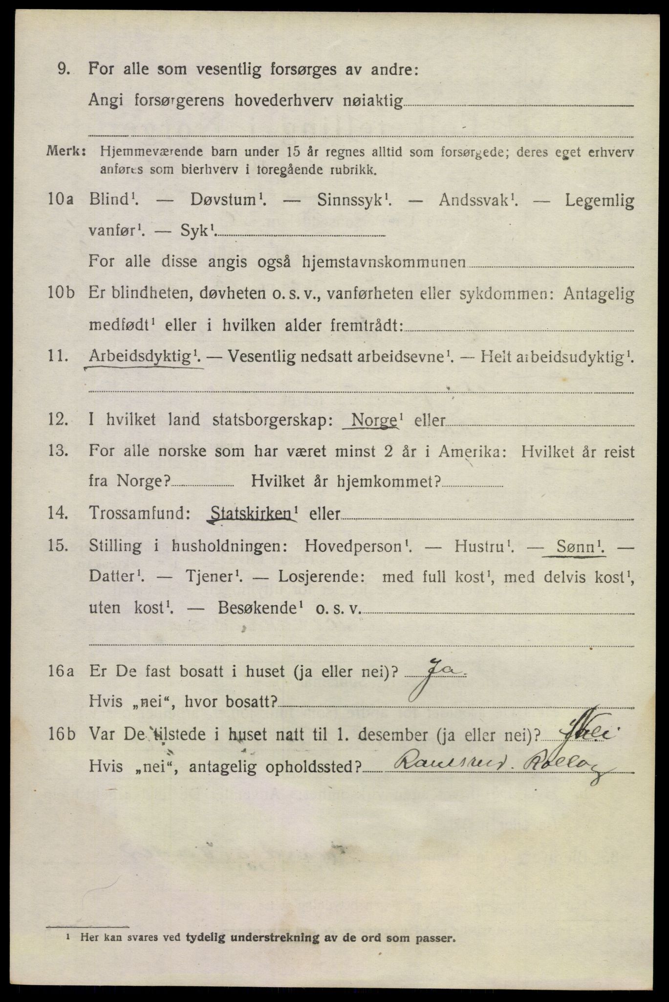 SAKO, 1920 census for Rollag, 1920, p. 1771