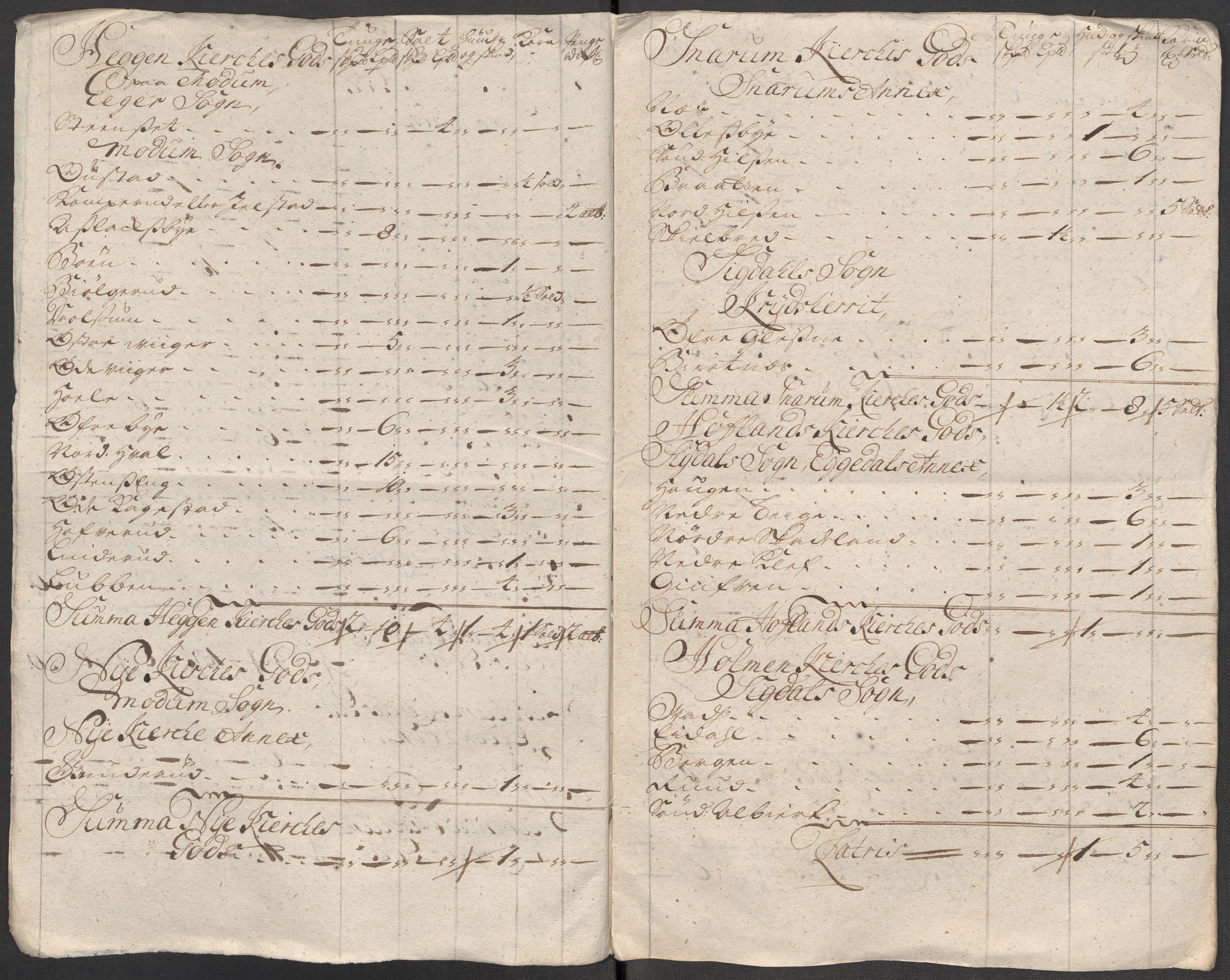 Rentekammeret inntil 1814, Reviderte regnskaper, Fogderegnskap, RA/EA-4092/R31/L1712: Fogderegnskap Hurum, Røyken, Eiker, Lier og Buskerud, 1718, p. 46