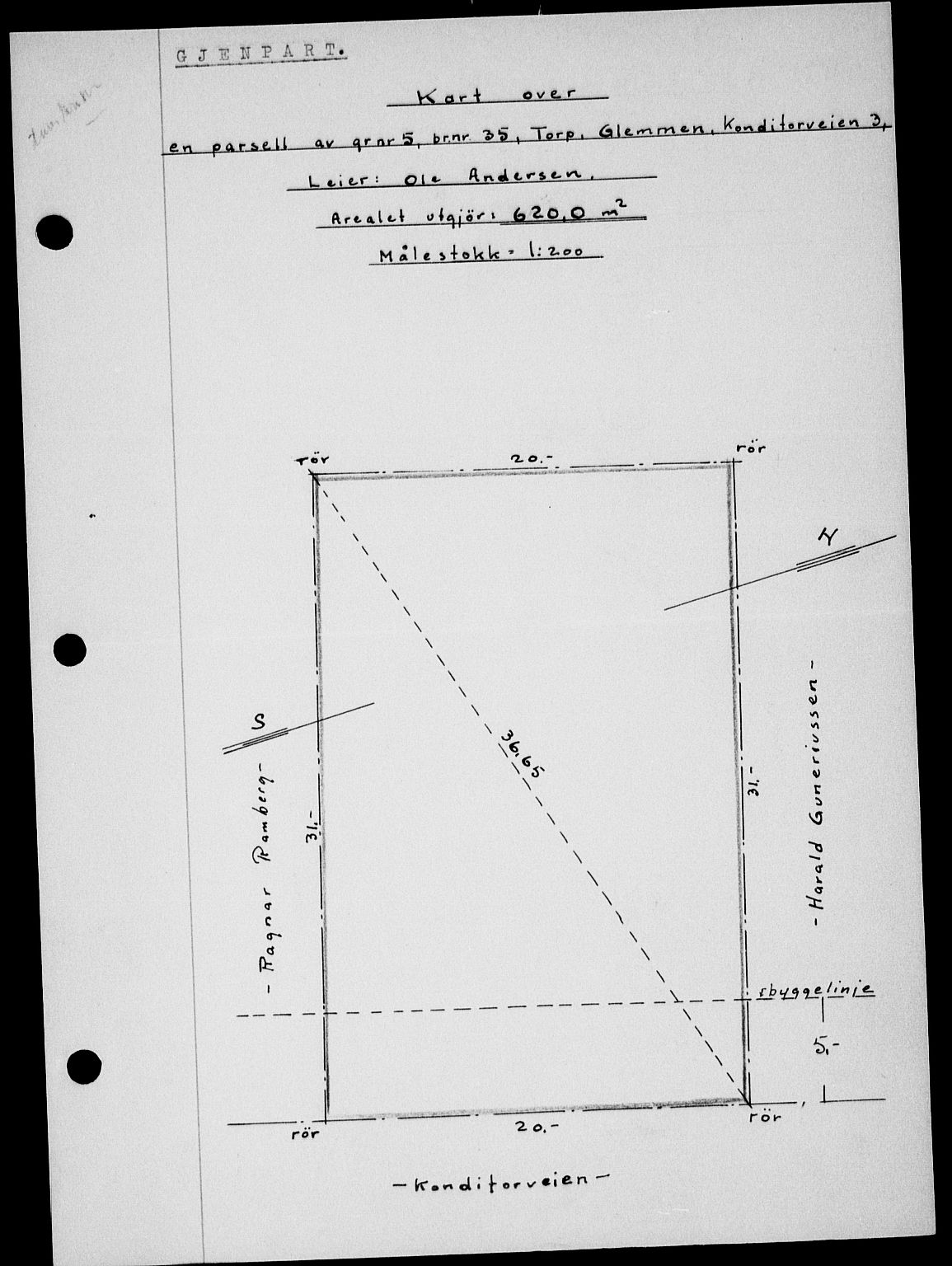 Onsøy sorenskriveri, SAO/A-10474/G/Ga/Gab/L0021: Mortgage book no. II A-21, 1947-1947, Diary no: : 2280/1947