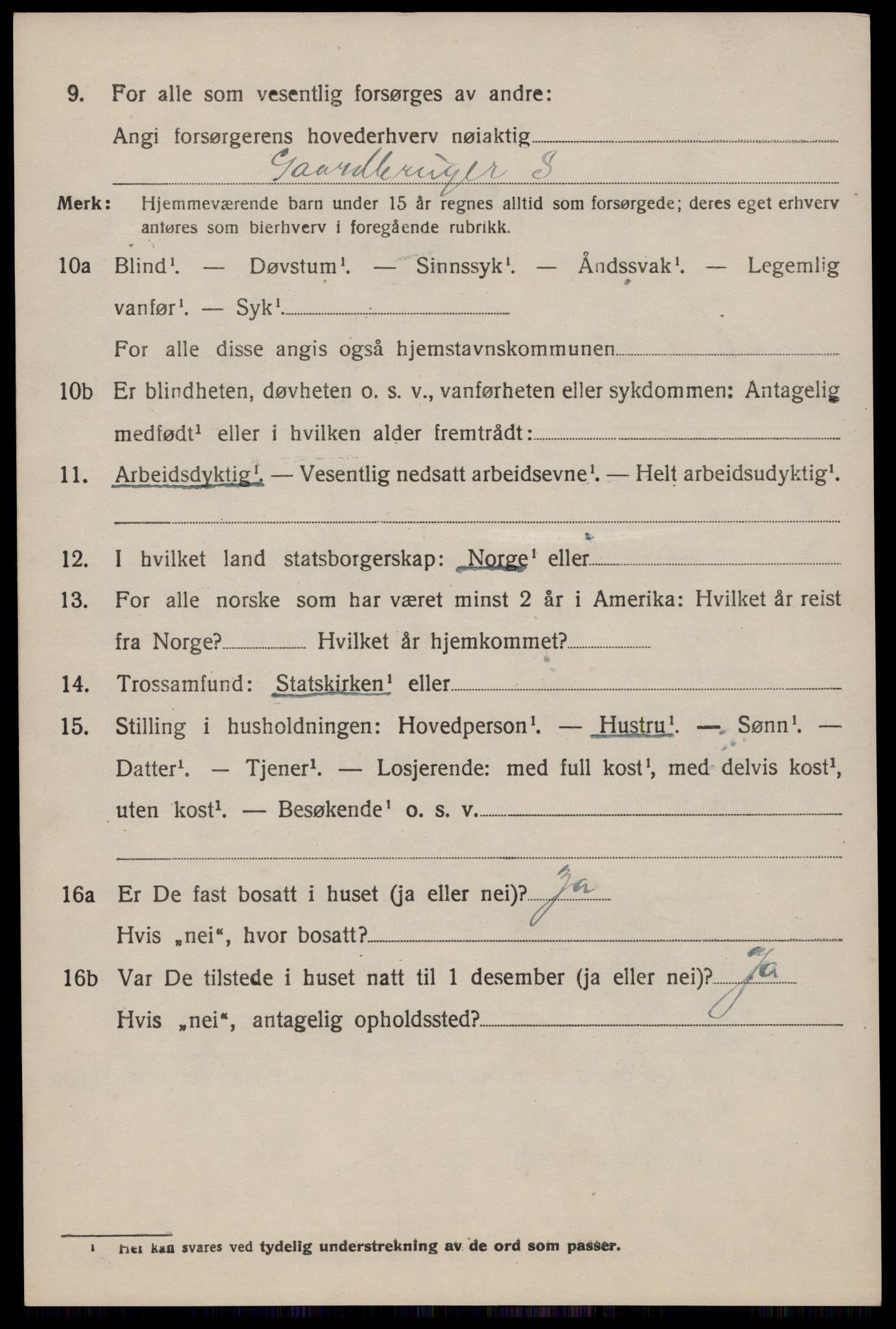 SAST, 1920 census for Hjelmeland, 1920, p. 1512