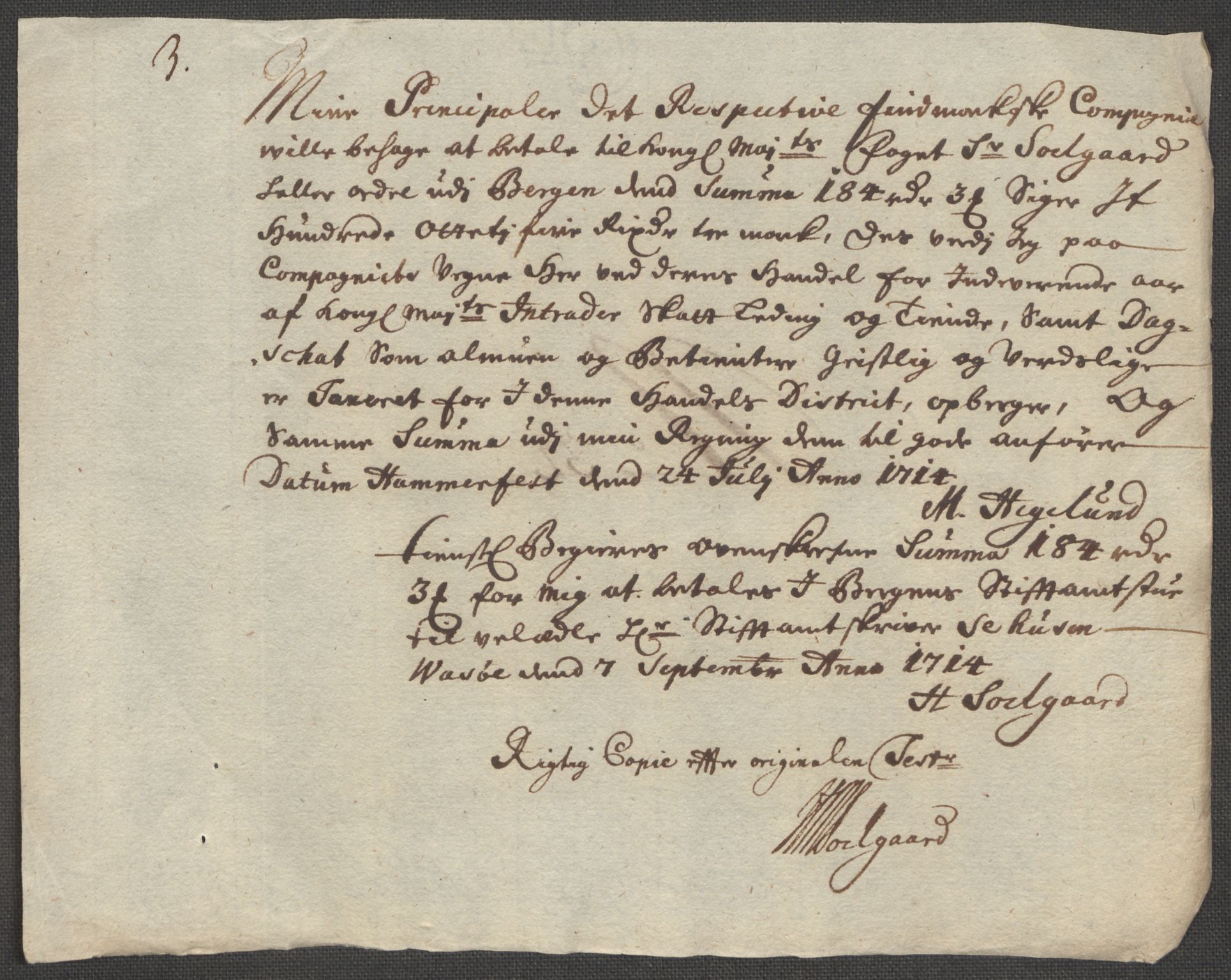 Rentekammeret inntil 1814, Reviderte regnskaper, Fogderegnskap, AV/RA-EA-4092/R69/L4856: Fogderegnskap Finnmark/Vardøhus, 1713-1715, p. 369