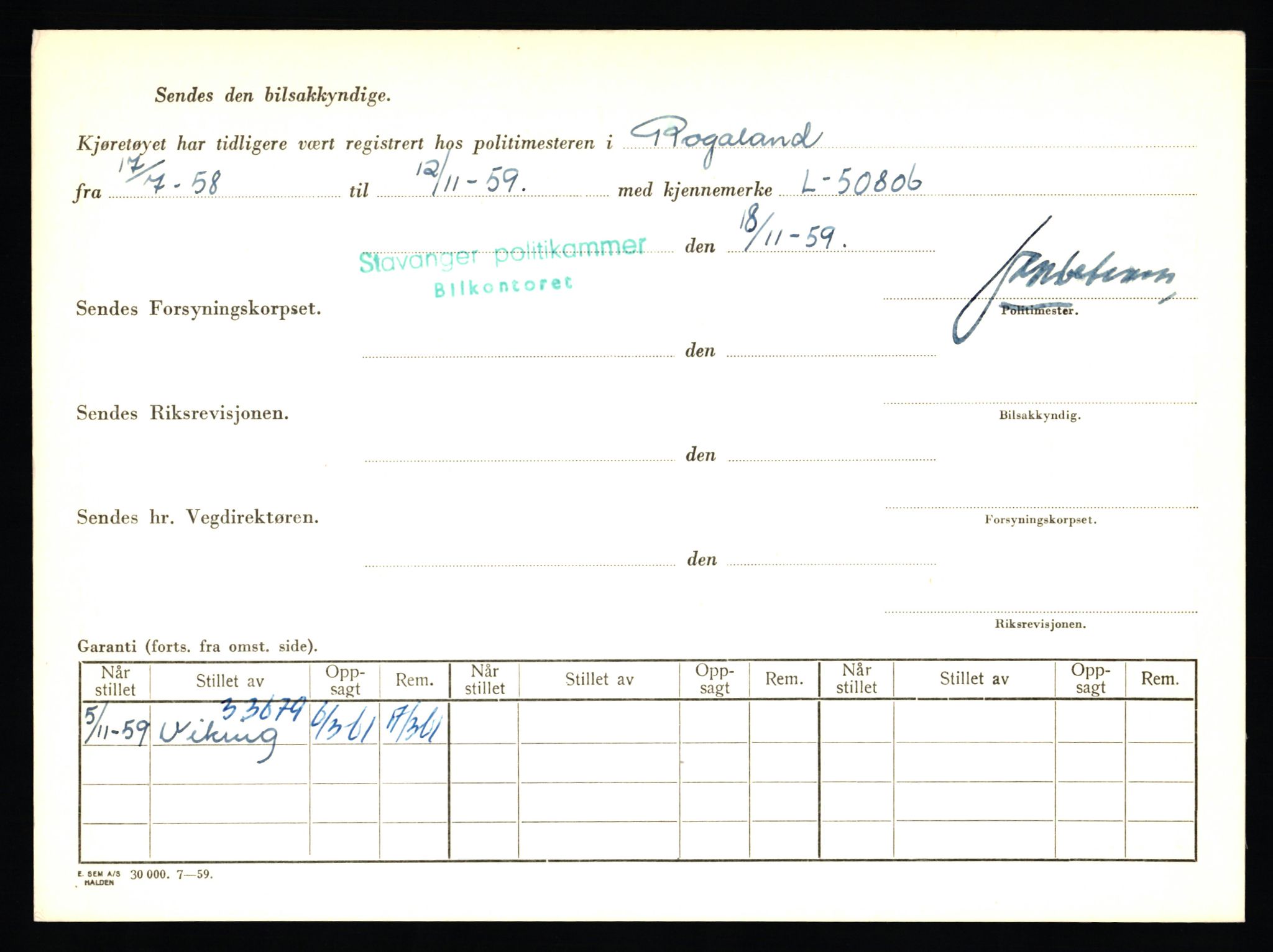 Stavanger trafikkstasjon, AV/SAST-A-101942/0/F/L0015: L-5500 - L-5949, 1930-1971, p. 1176