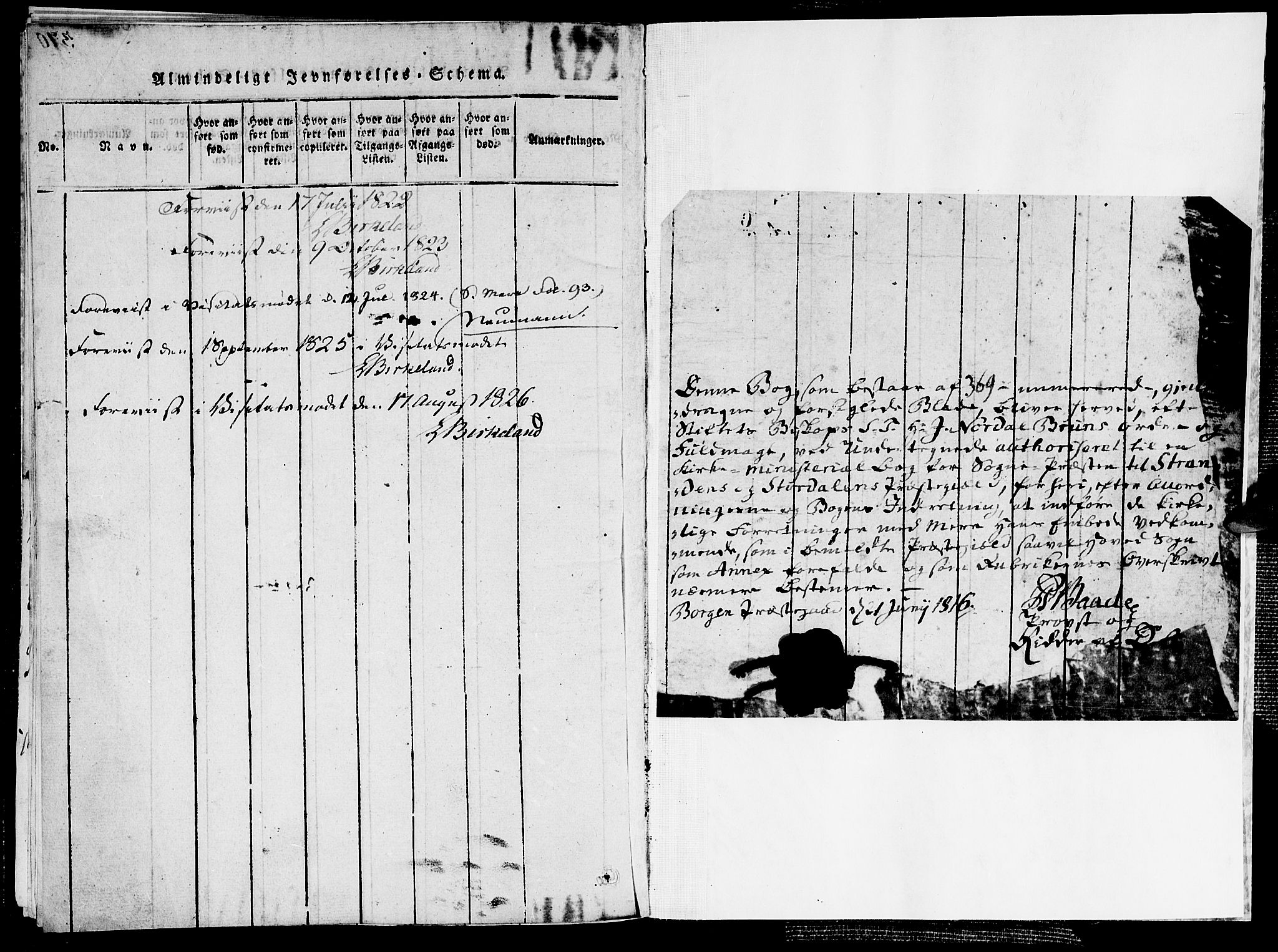 Ministerialprotokoller, klokkerbøker og fødselsregistre - Møre og Romsdal, AV/SAT-A-1454/520/L0273: Parish register (official) no. 520A03, 1817-1826