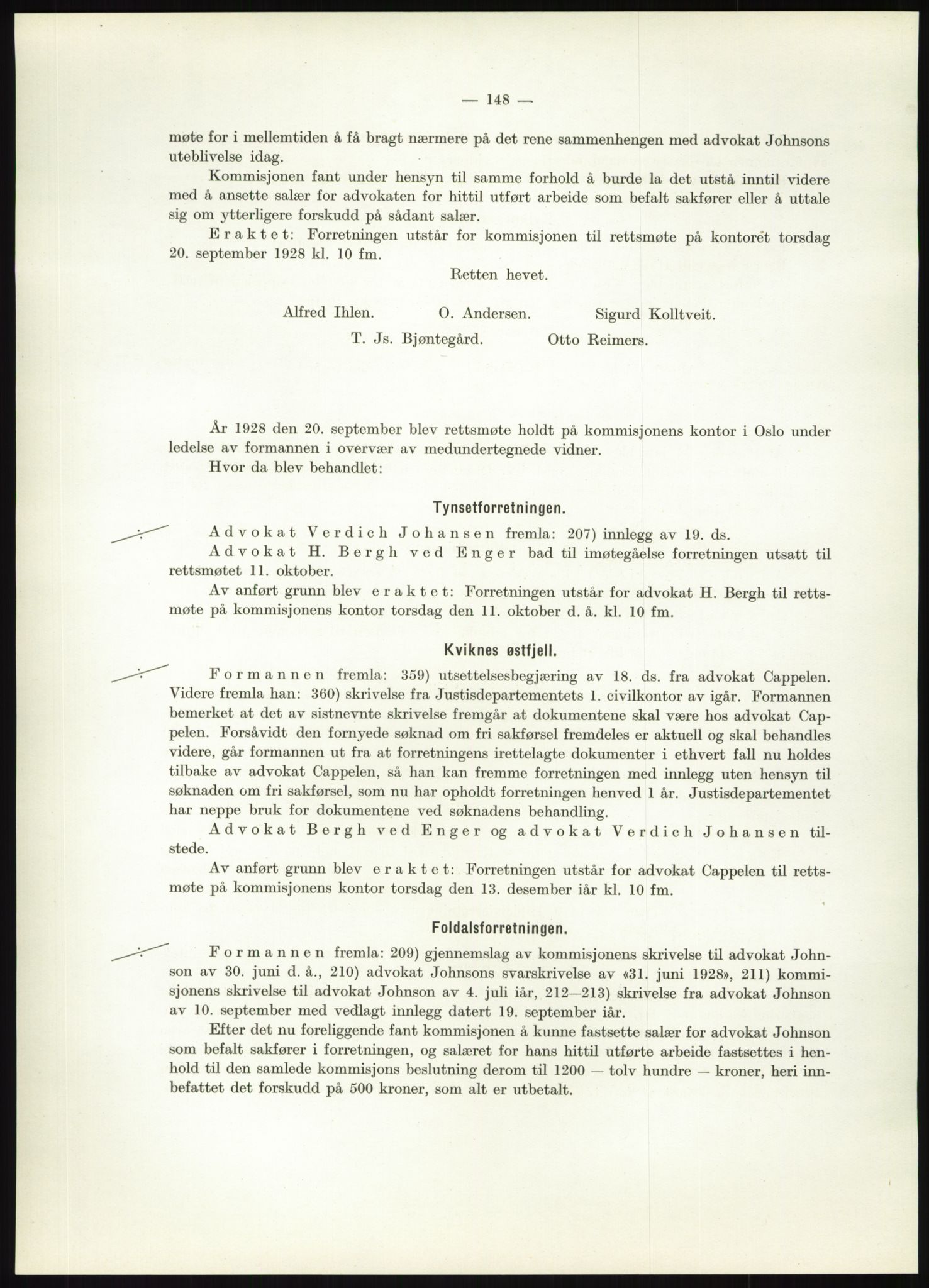 Høyfjellskommisjonen, AV/RA-S-1546/X/Xa/L0001: Nr. 1-33, 1909-1953, p. 3595