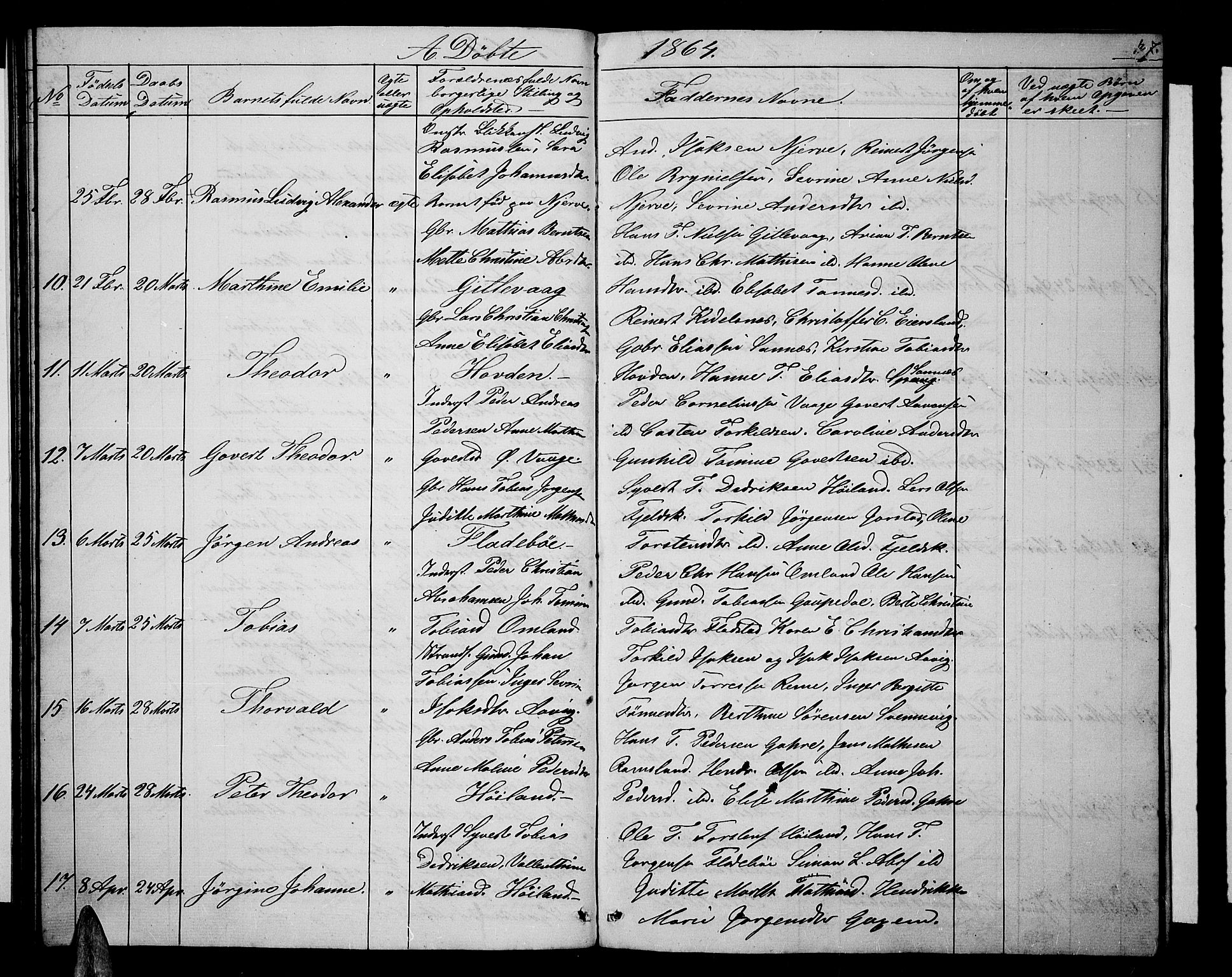 Sør-Audnedal sokneprestkontor, AV/SAK-1111-0039/F/Fb/Fba/L0002: Parish register (copy) no. B 2, 1853-1878, p. 37