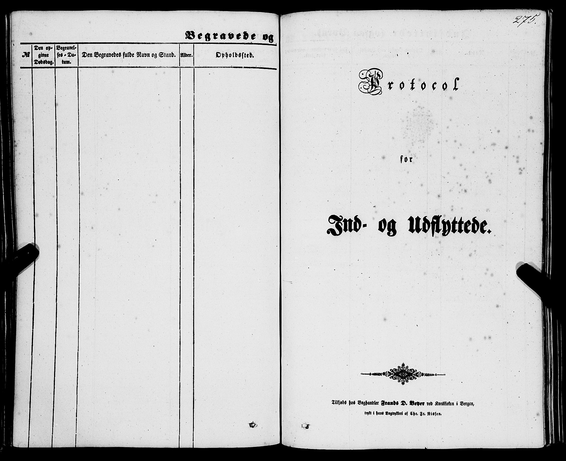 Davik sokneprestembete, SAB/A-79701/H/Haa/Haaa/L0005: Parish register (official) no. A 5, 1850-1866, p. 275