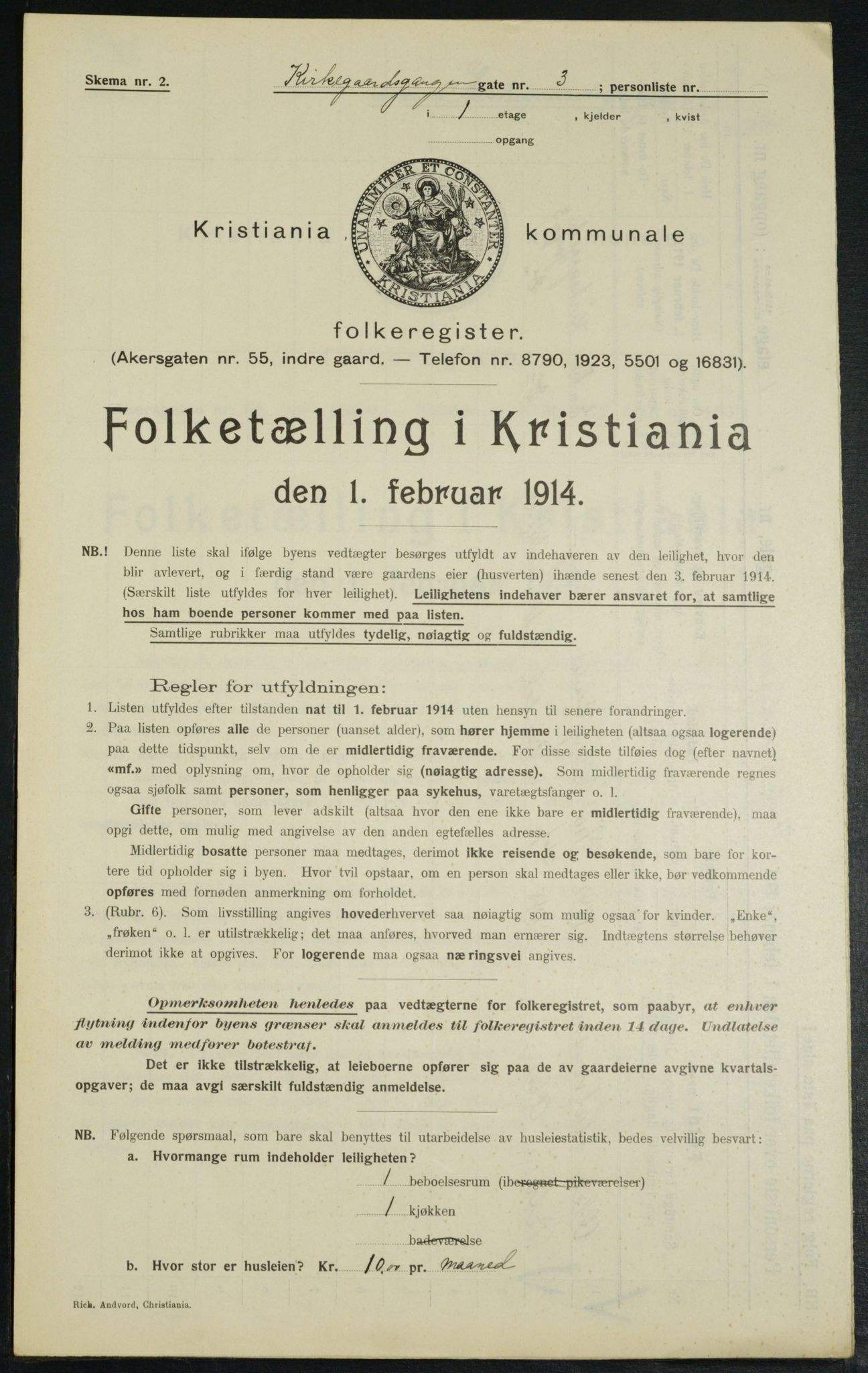 OBA, Municipal Census 1914 for Kristiania, 1914, p. 49970