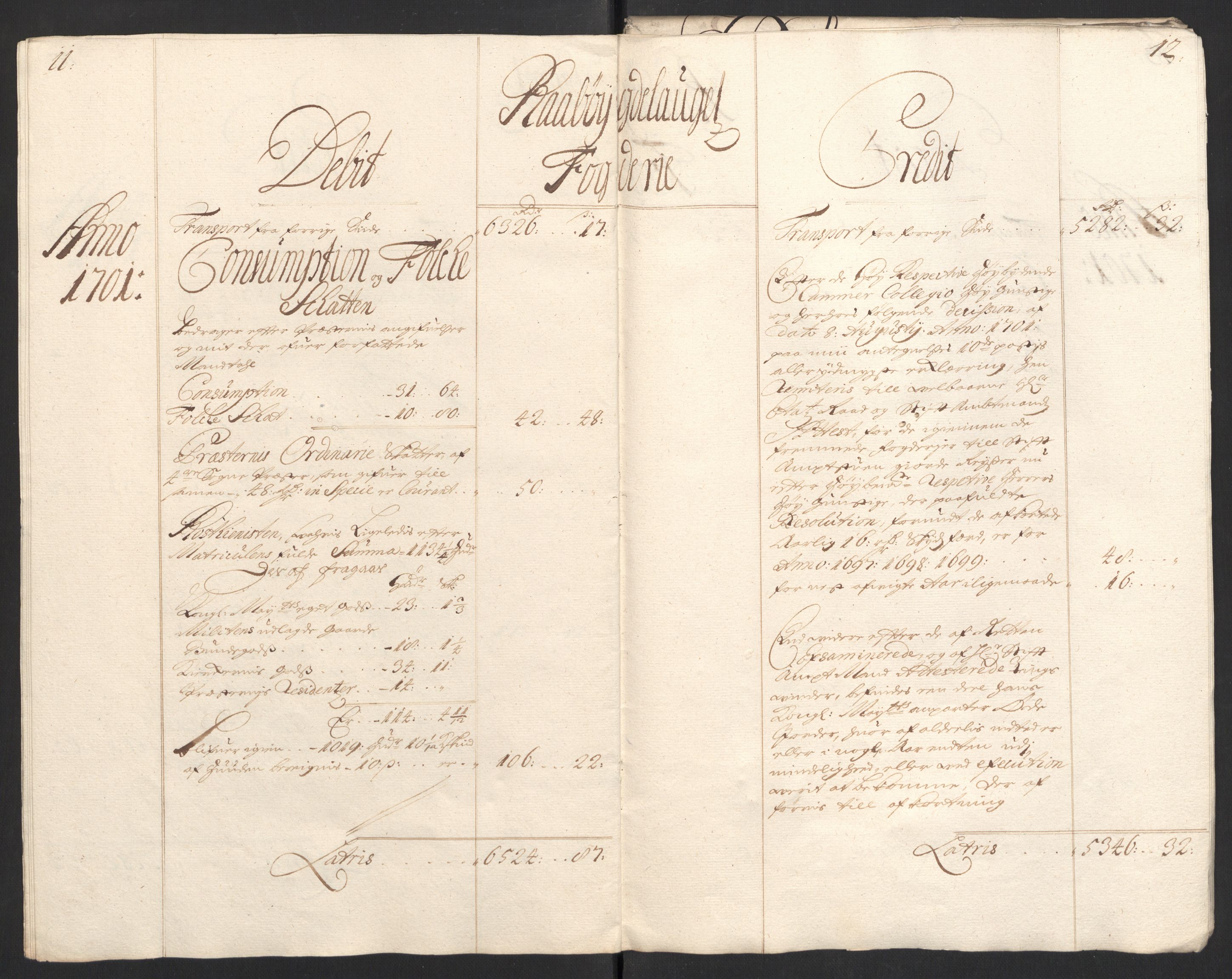 Rentekammeret inntil 1814, Reviderte regnskaper, Fogderegnskap, AV/RA-EA-4092/R40/L2446: Fogderegnskap Råbyggelag, 1700-1702, p. 153