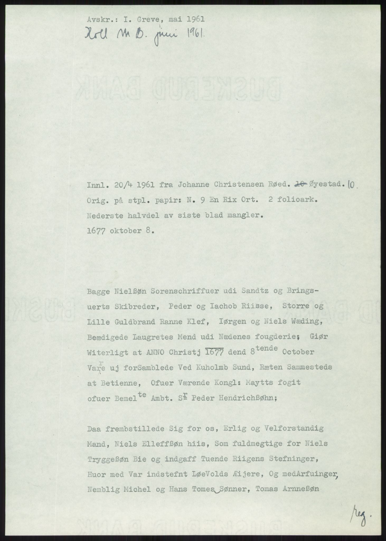 Samlinger til kildeutgivelse, Diplomavskriftsamlingen, AV/RA-EA-4053/H/Ha, p. 1822