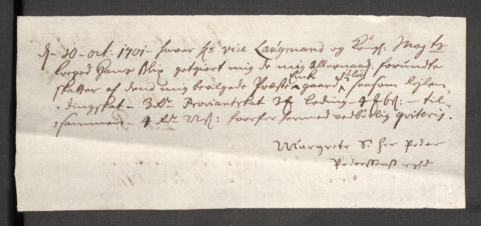 Rentekammeret inntil 1814, Reviderte regnskaper, Fogderegnskap, AV/RA-EA-4092/R52/L3311: Fogderegnskap Sogn, 1700-1701, p. 489