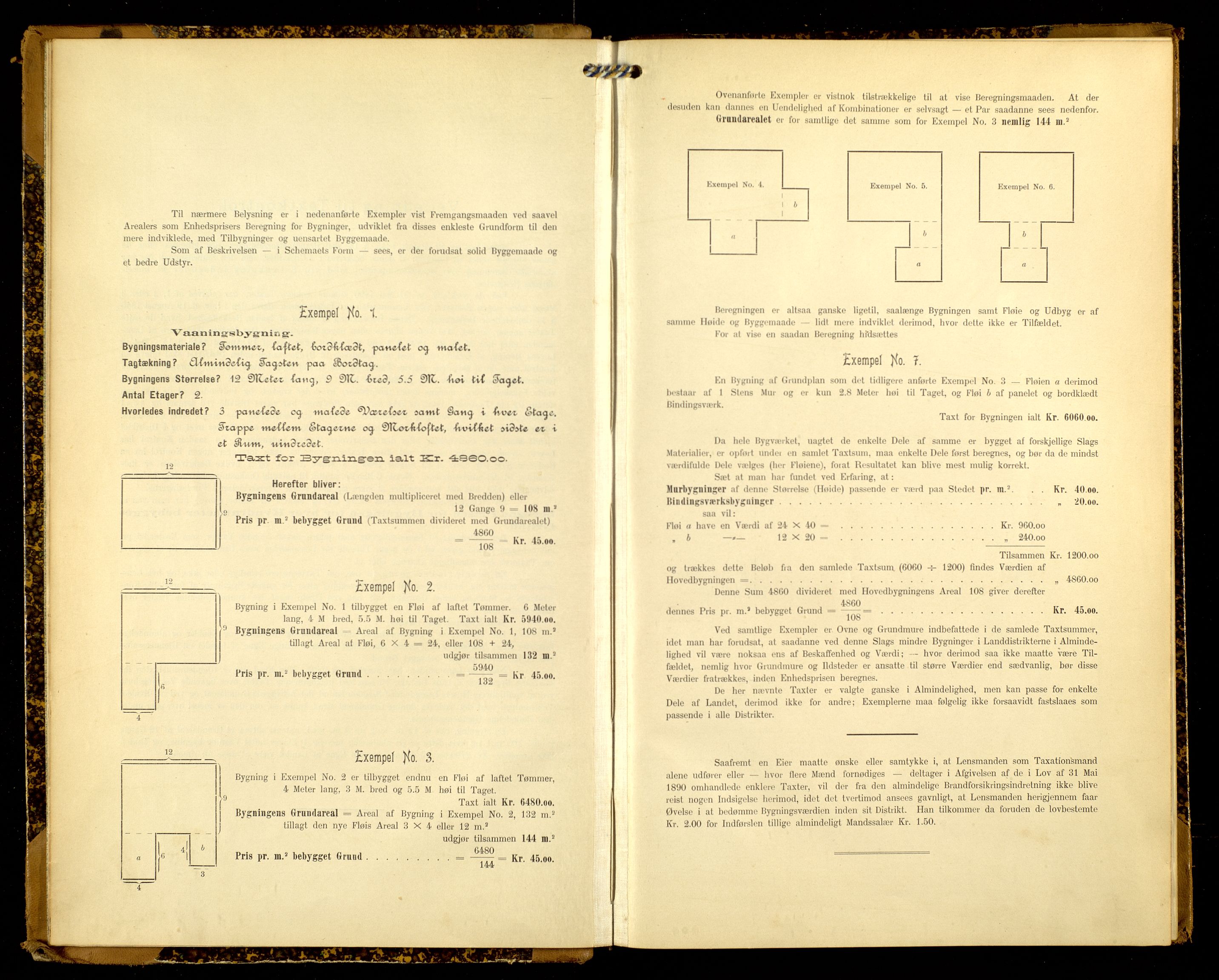 Norges Brannkasse, Grue, AV/SAH-NBRANG-016/F/L0013: Branntakstprotokoll, 1900-1910