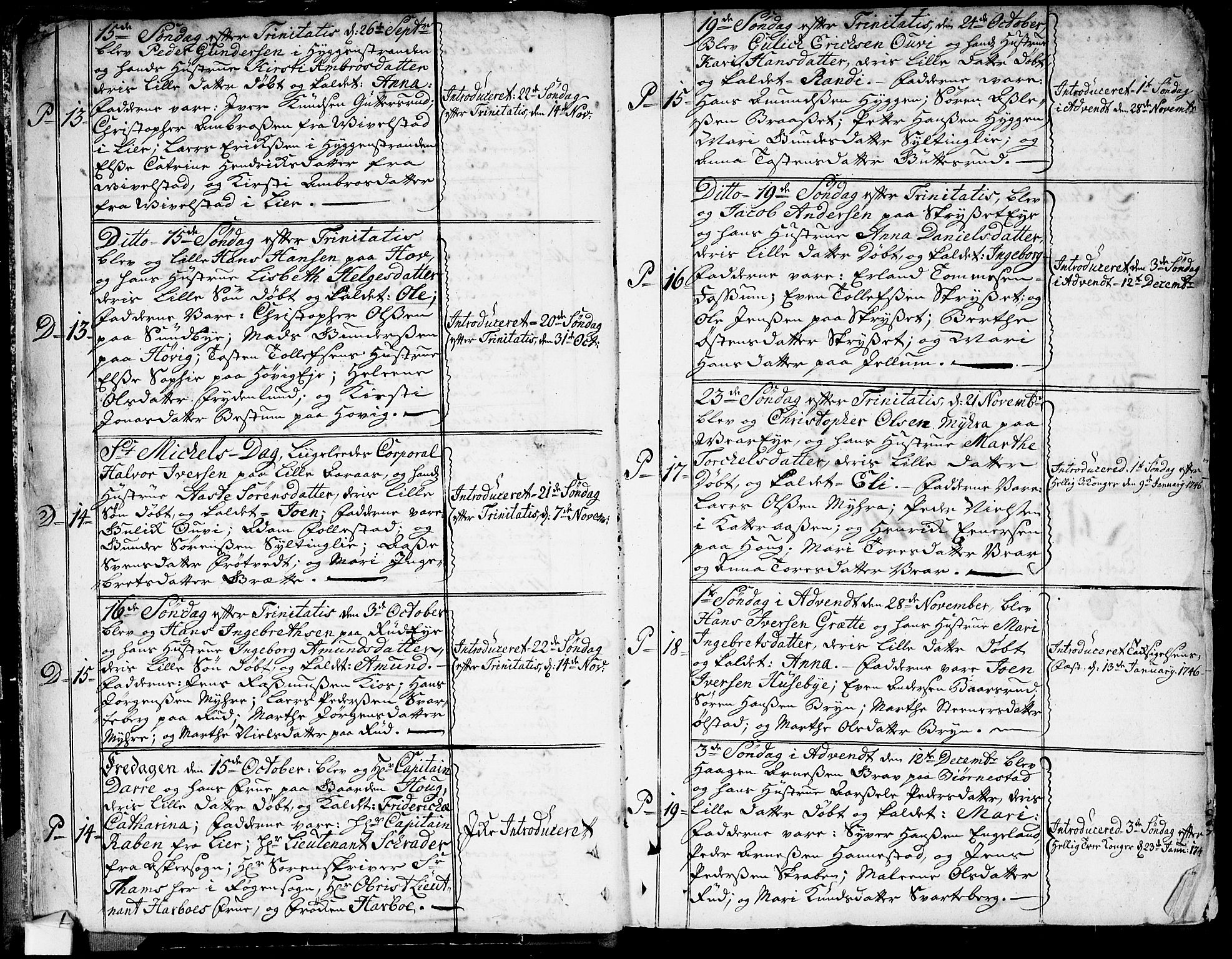 Røyken kirkebøker, SAKO/A-241/G/Ga/L0001: Parish register (copy) no. 1, 1740-1768, p. 32-33