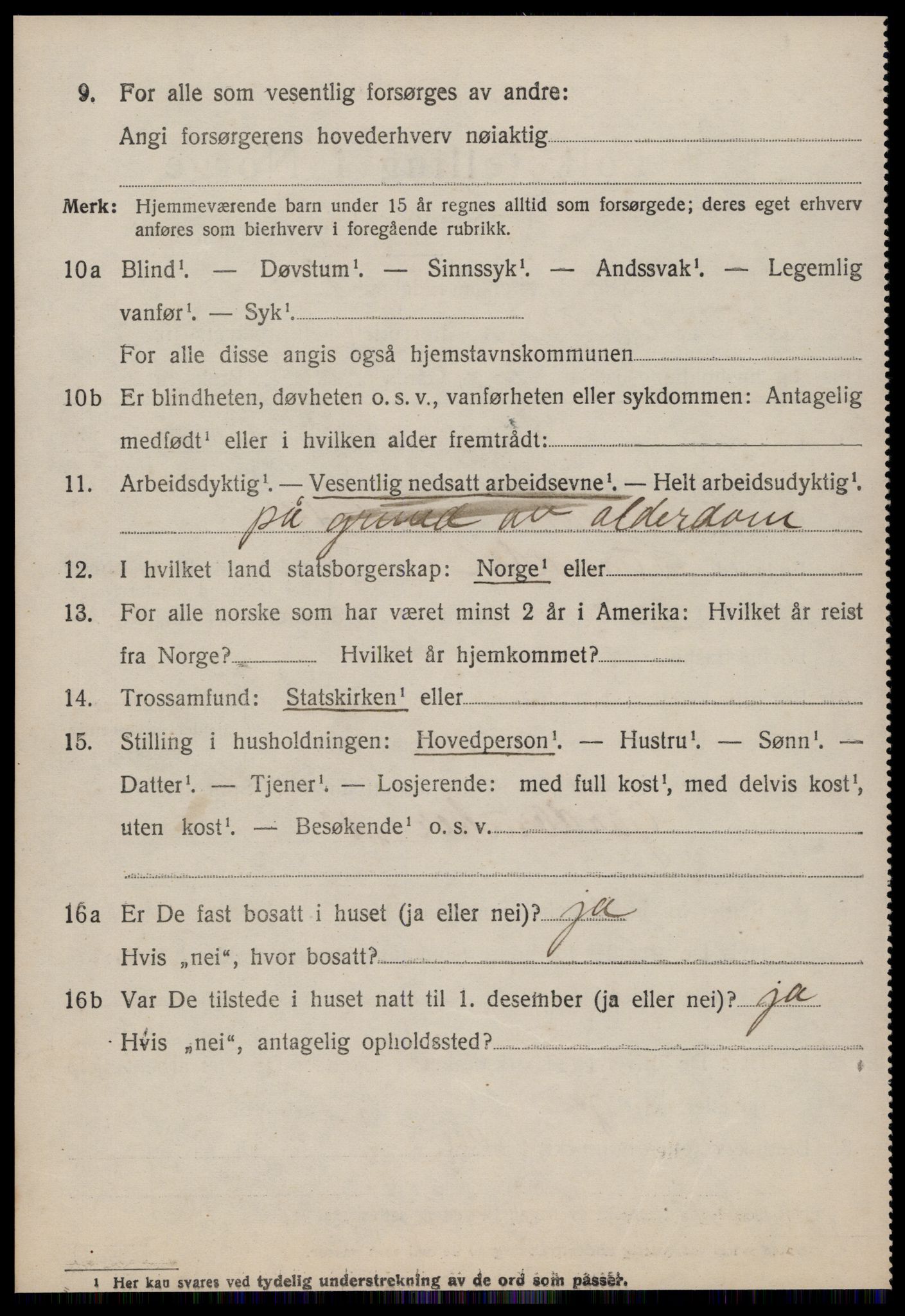 SAT, 1920 census for Surnadal, 1920, p. 6376