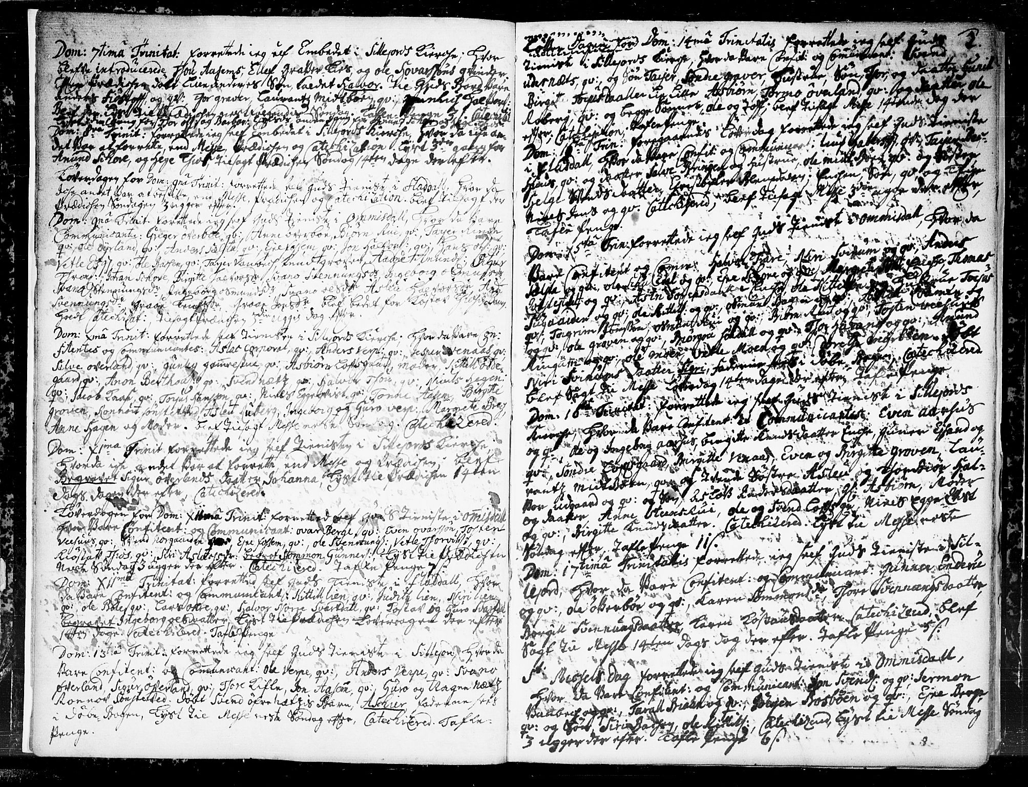 Seljord kirkebøker, SAKO/A-20/F/Fa/L0004: Parish register (official) no. I 4, 1725-1736, p. 2