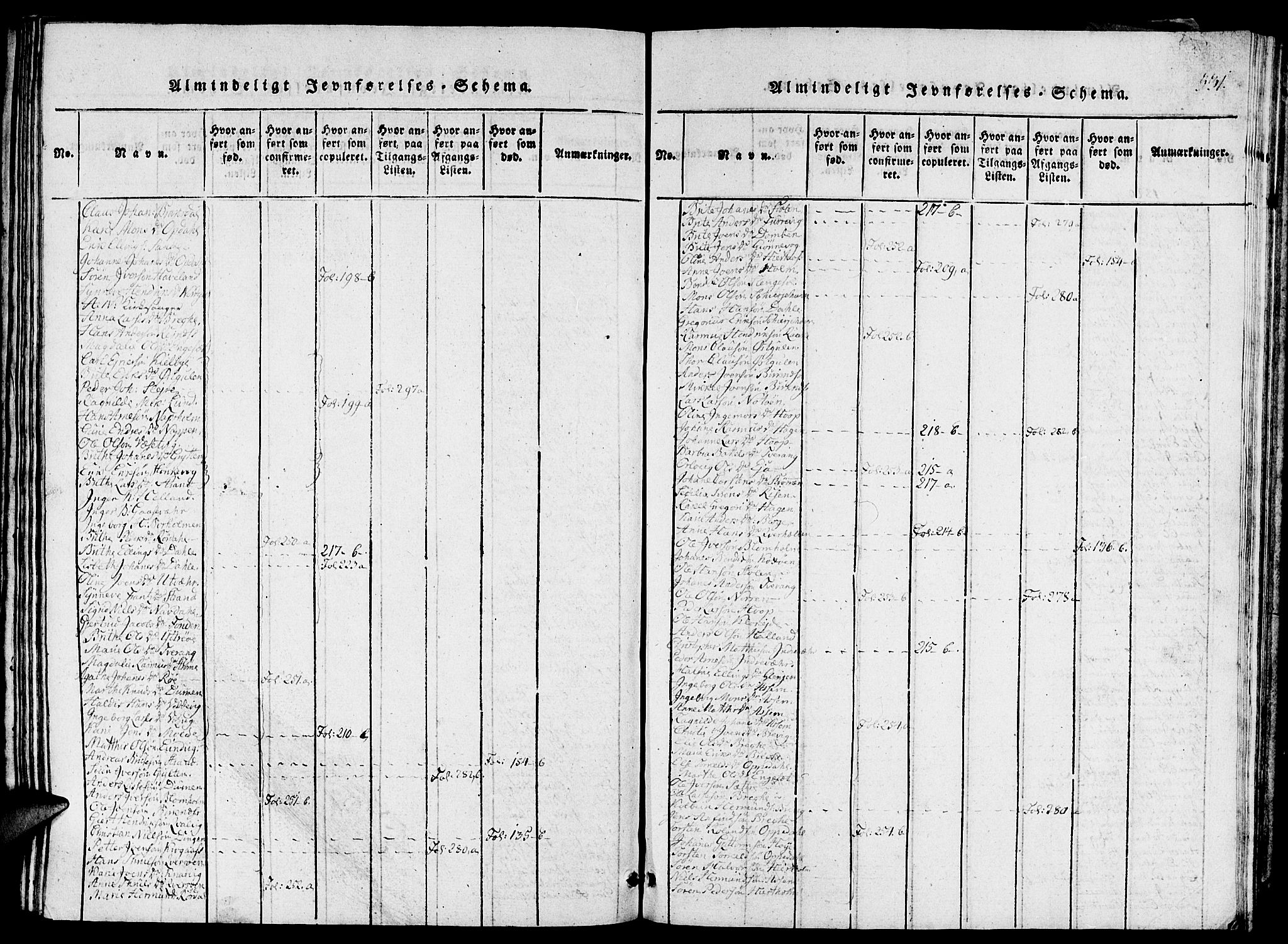 Gulen sokneprestembete, SAB/A-80201/H/Haa/Haaa/L0018: Parish register (official) no. A 18, 1816-1825, p. 331