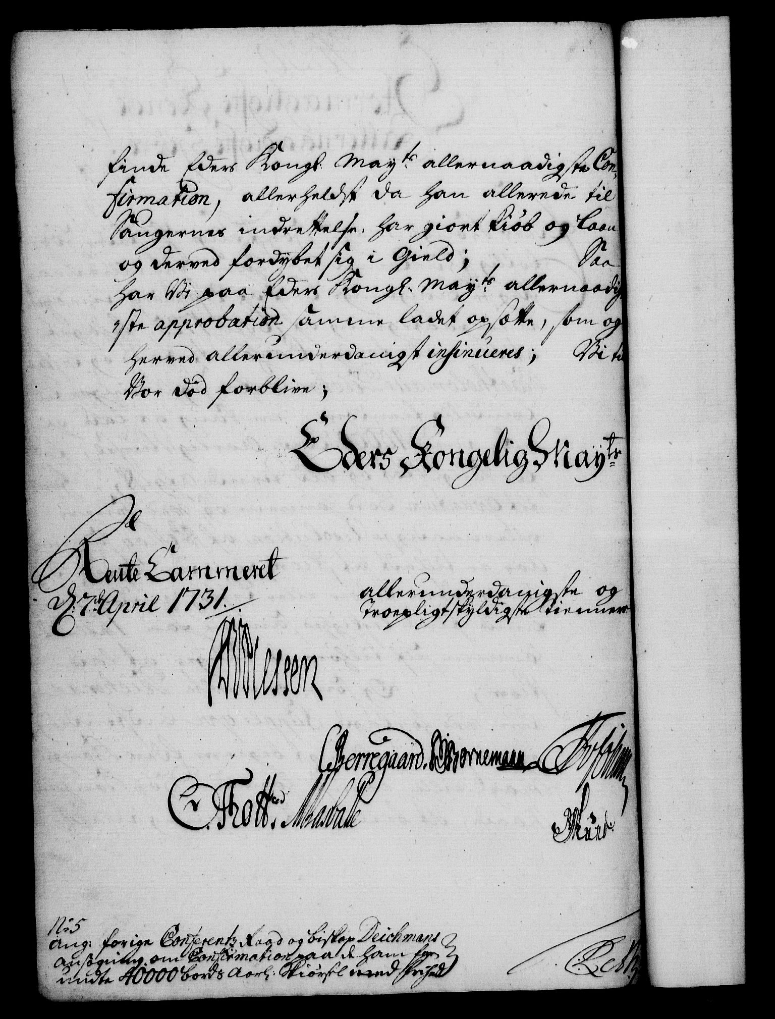 Rentekammeret, Kammerkanselliet, RA/EA-3111/G/Gf/Gfa/L0014: Norsk relasjons- og resolusjonsprotokoll (merket RK 52.14), 1731, p. 162