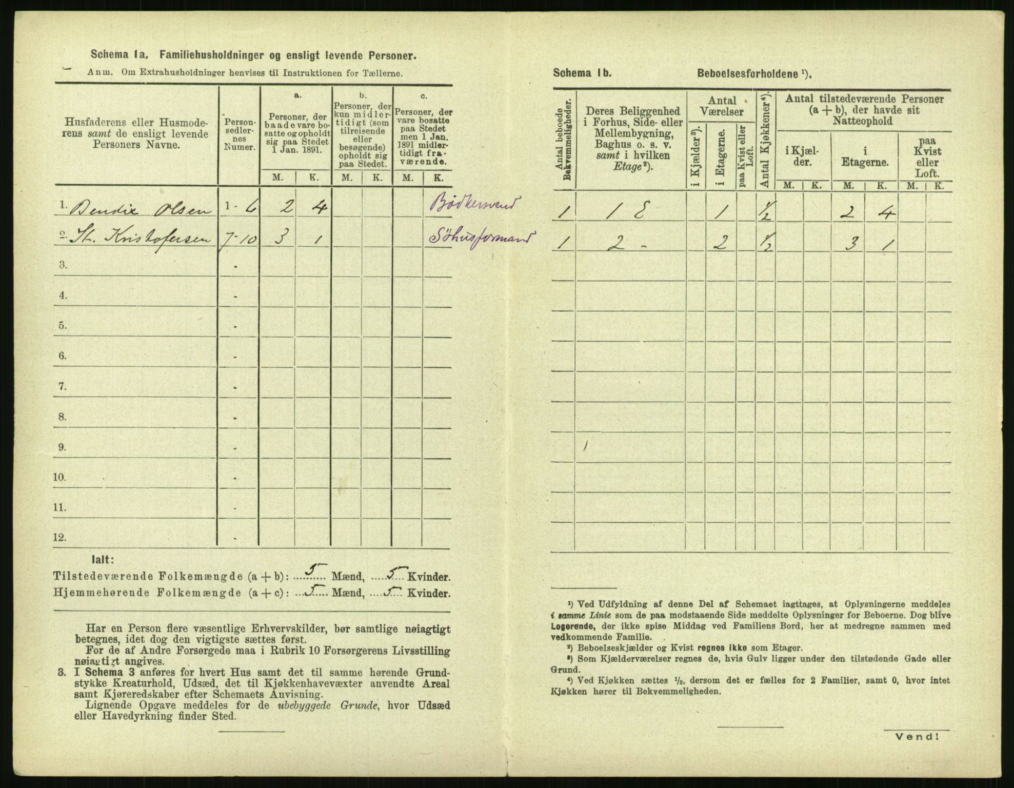 RA, 1891 census for 1103 Stavanger, 1891, p. 4778