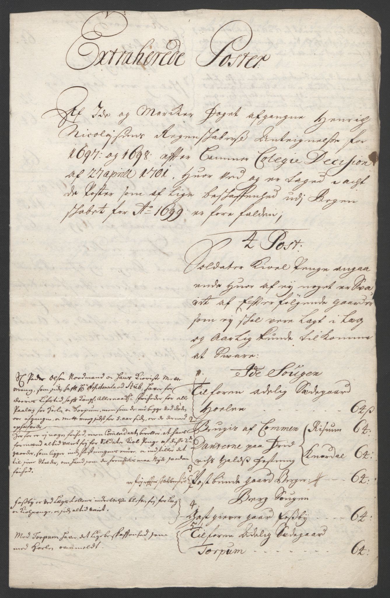 Rentekammeret inntil 1814, Reviderte regnskaper, Fogderegnskap, AV/RA-EA-4092/R01/L0014: Fogderegnskap Idd og Marker, 1699, p. 212