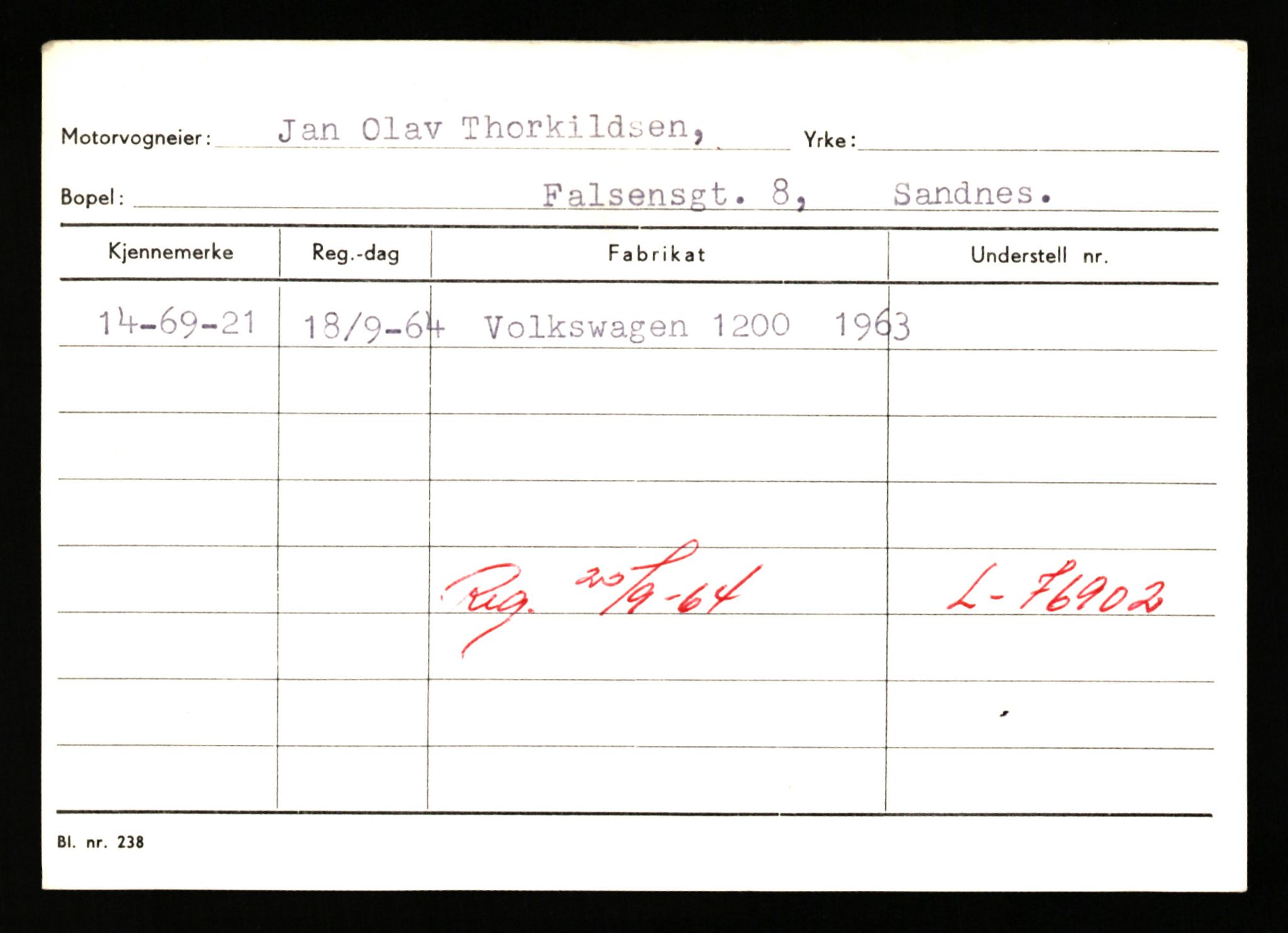 Stavanger trafikkstasjon, AV/SAST-A-101942/0/G/L0010: Registreringsnummer: 130000 - 239953, 1930-1971, p. 547