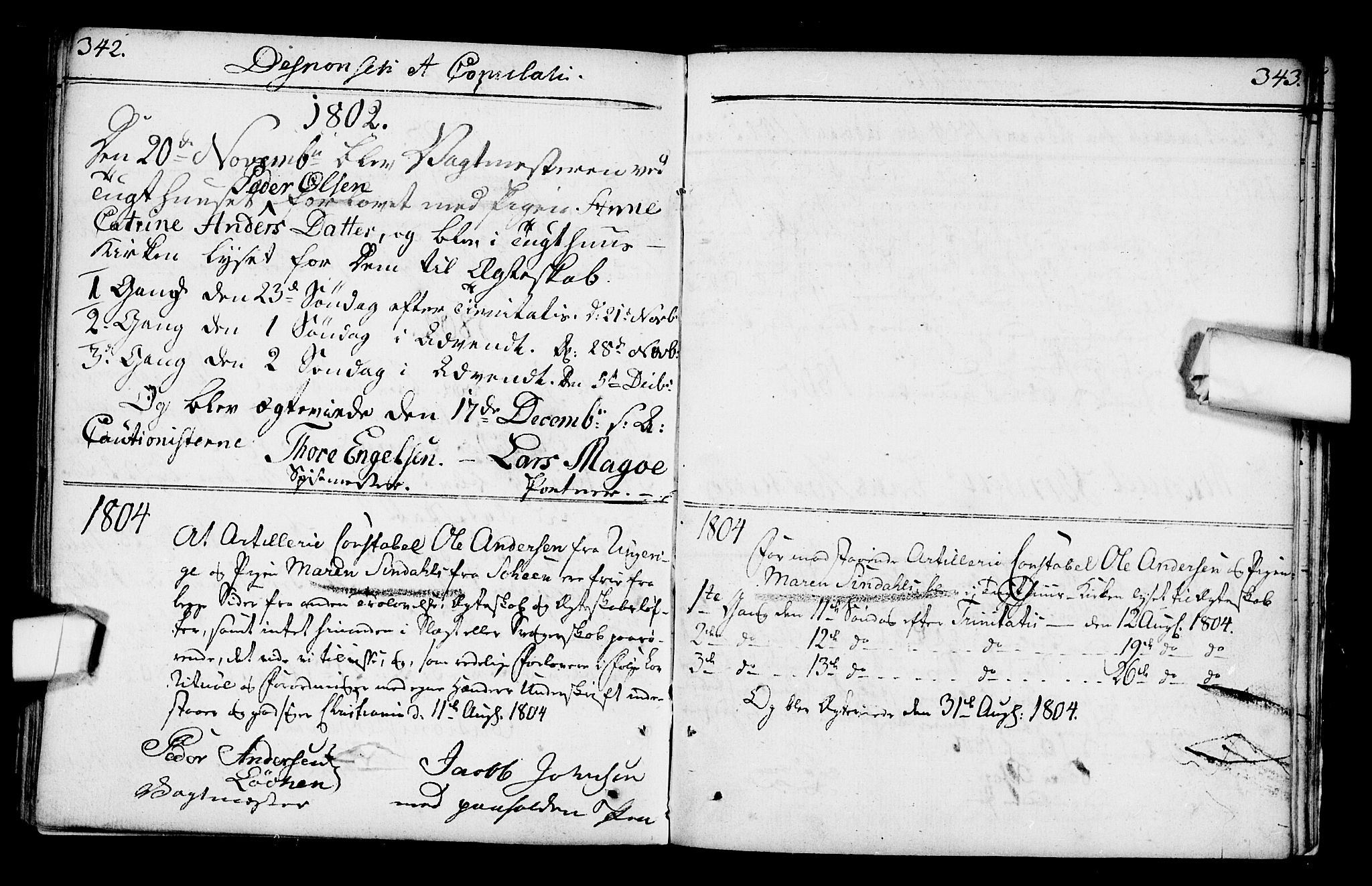 Kristiania tukthusprest Kirkebøker, AV/SAO-A-10881/F/Fa/L0001: Parish register (official) no. 1, 1758-1828, p. 342-343