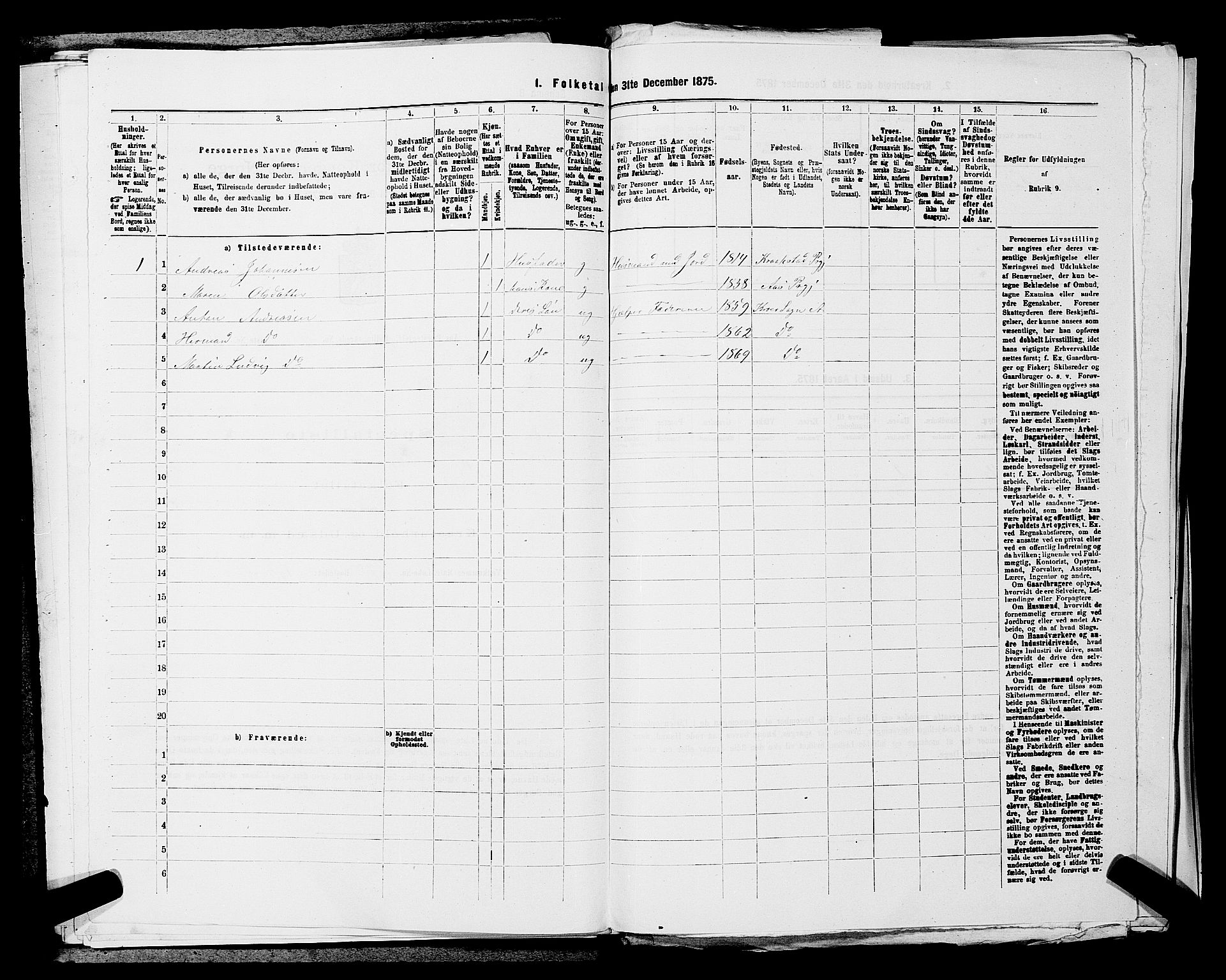 RA, 1875 census for 0214P Ås, 1875, p. 629