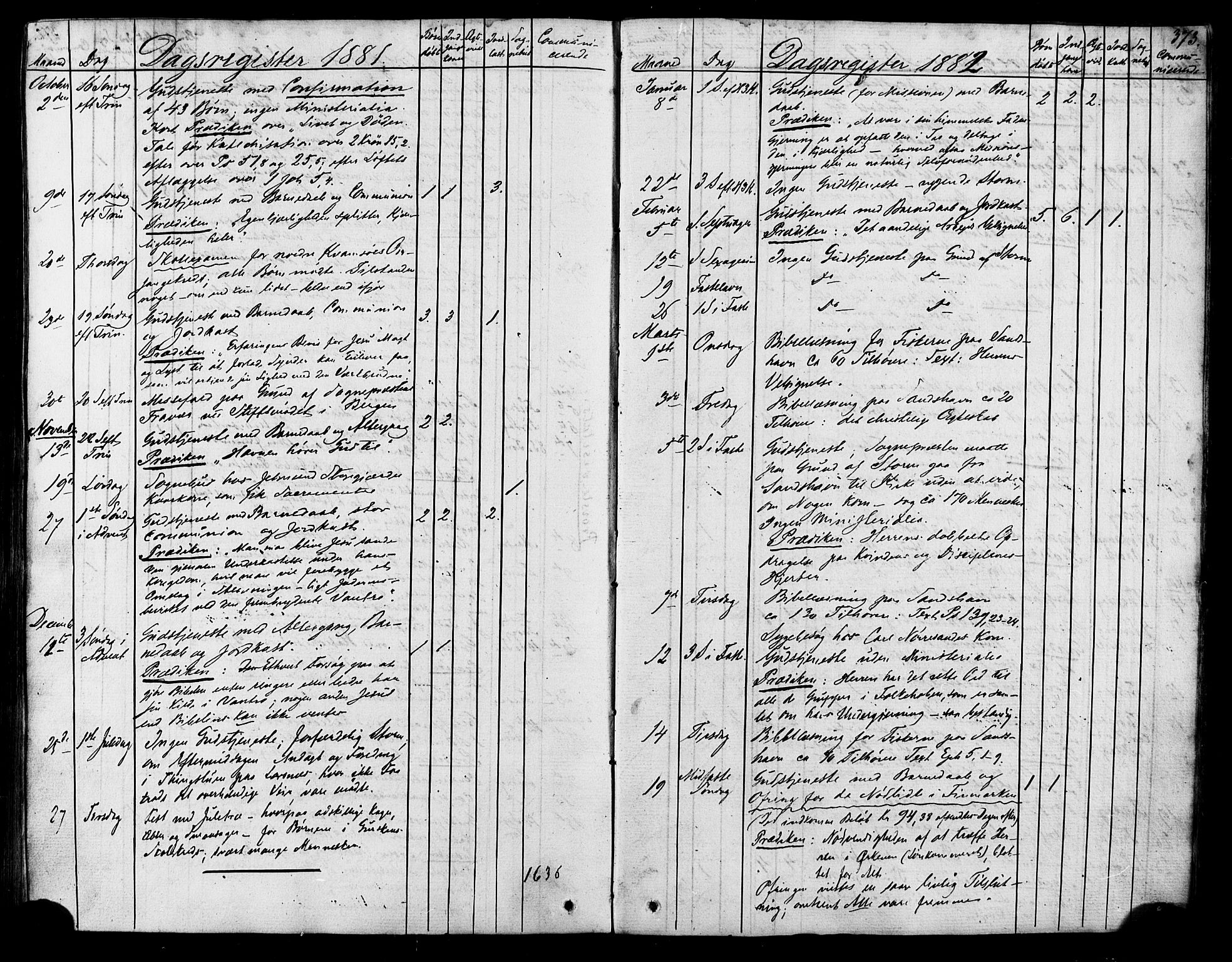 Ministerialprotokoller, klokkerbøker og fødselsregistre - Møre og Romsdal, AV/SAT-A-1454/503/L0034: Parish register (official) no. 503A02, 1841-1884, p. 373